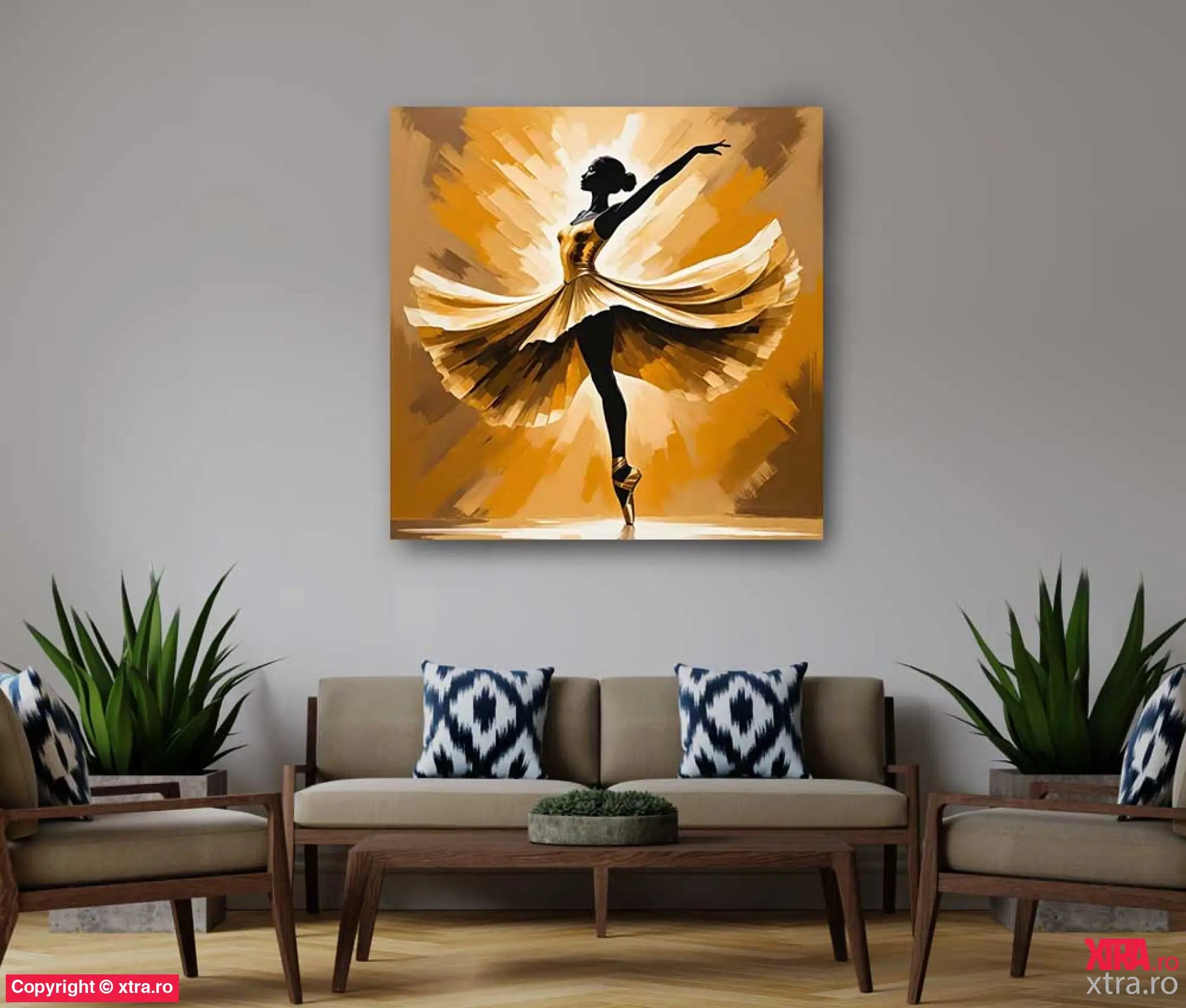 Golden Dance 6 - Artx Canvas