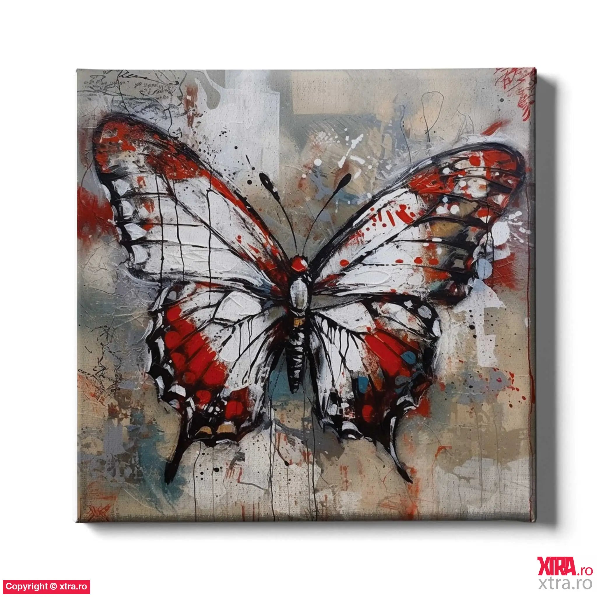 Graffitti Butterfly 1 - Artx Canvas