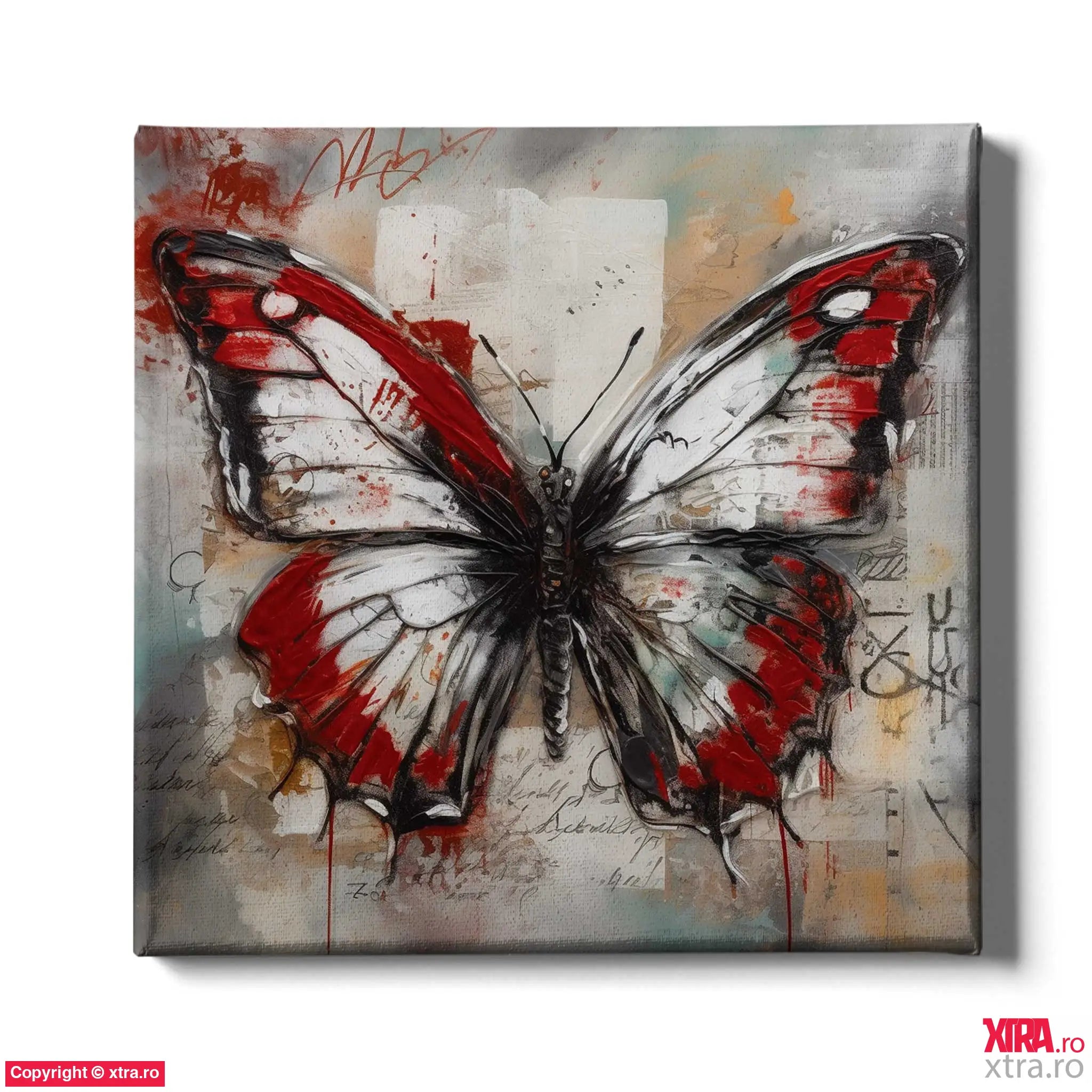 Graffitti Butterfly 2 - Artx Canvas