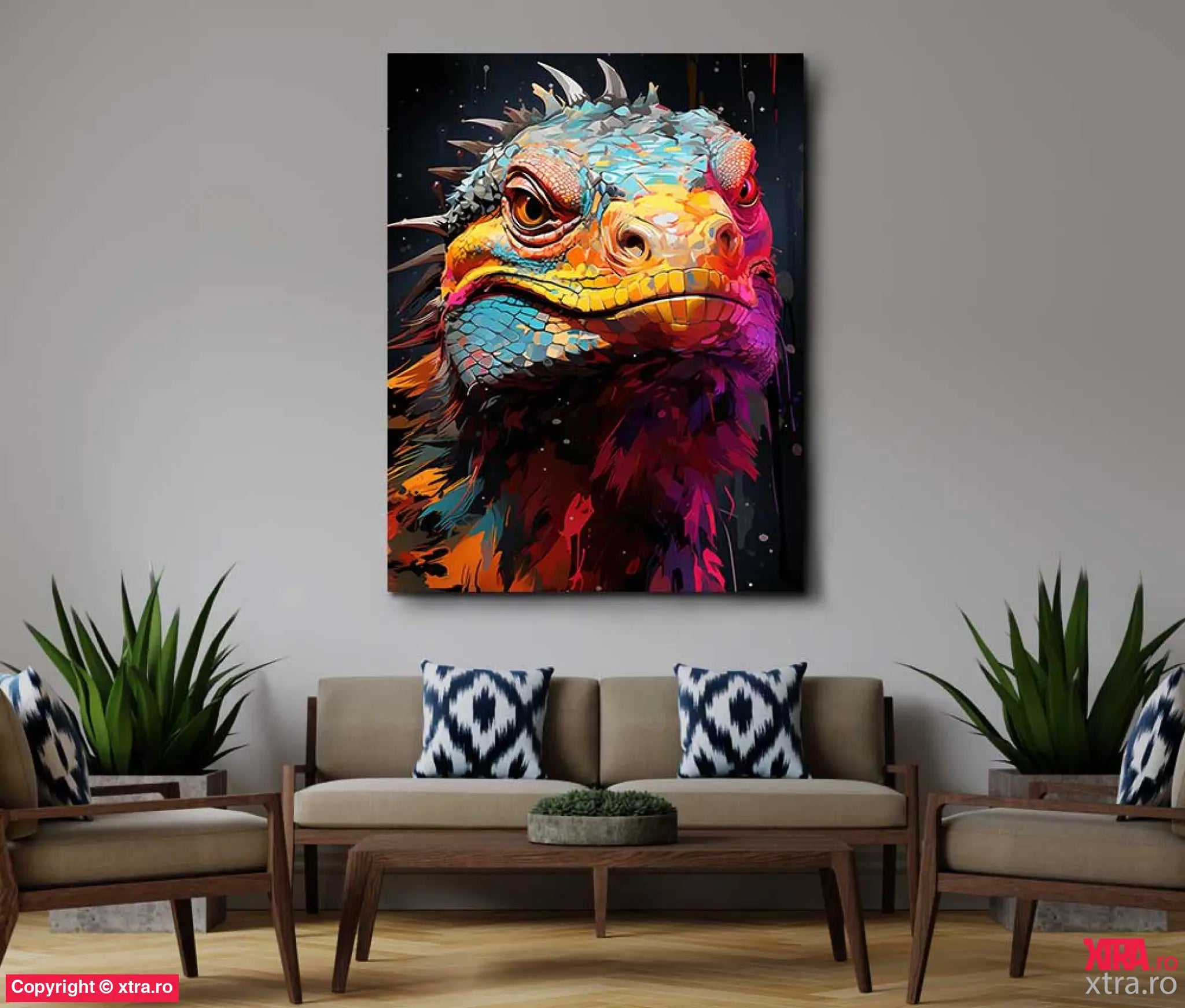 Iguana - Artx Canvas