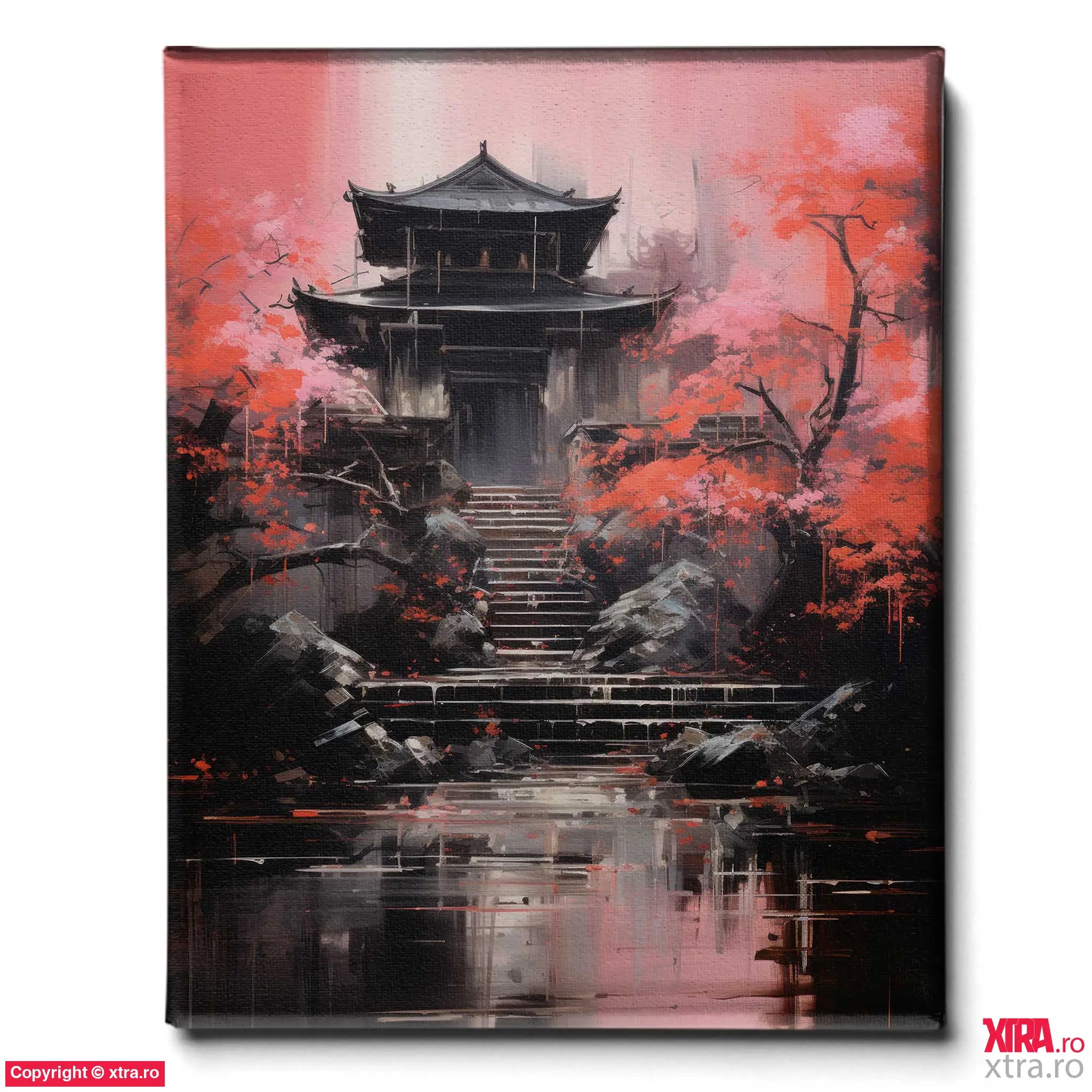 Kyoto In Storm - Artx Canvas