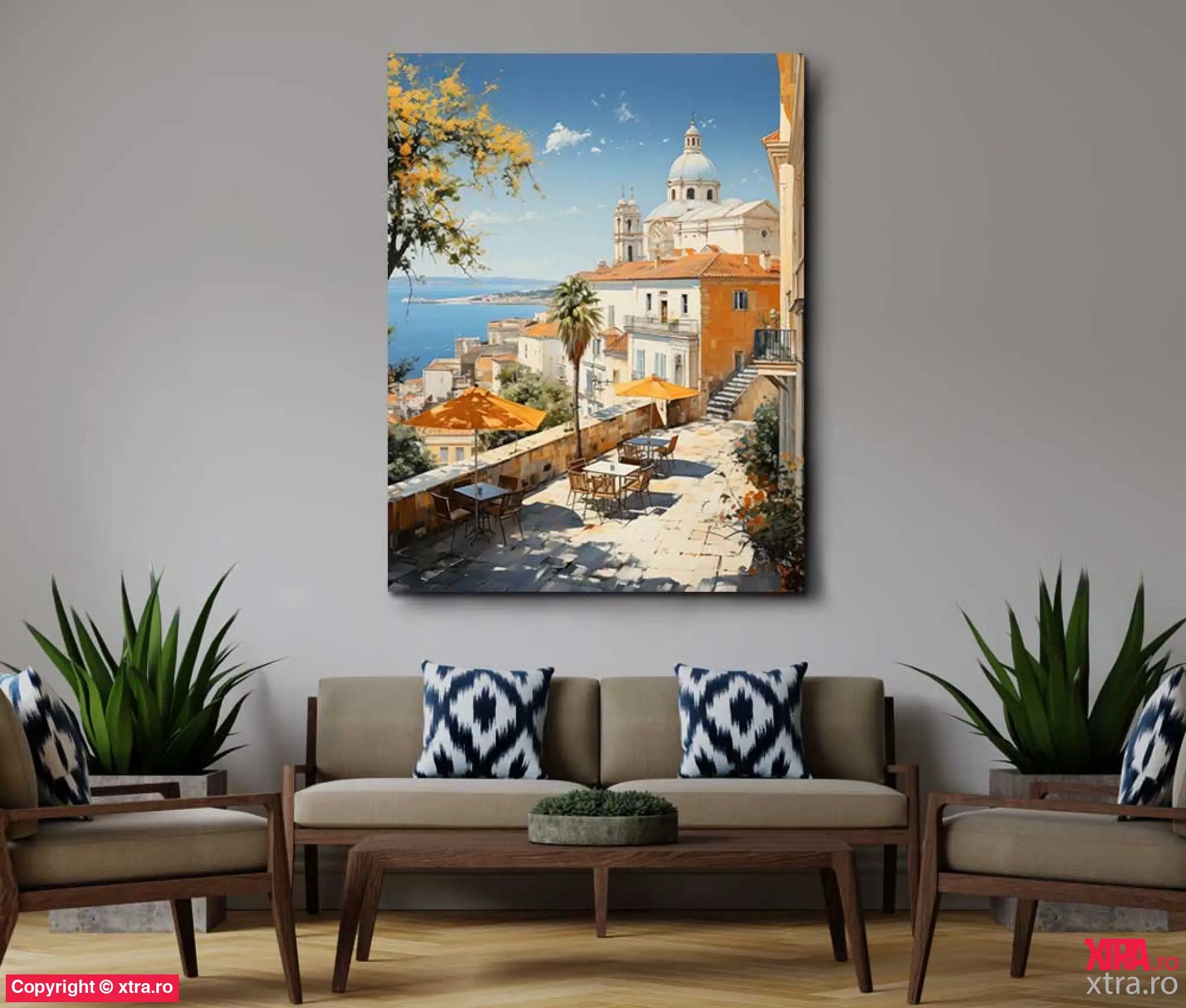 Lisbon Panorama - Artx Canvas