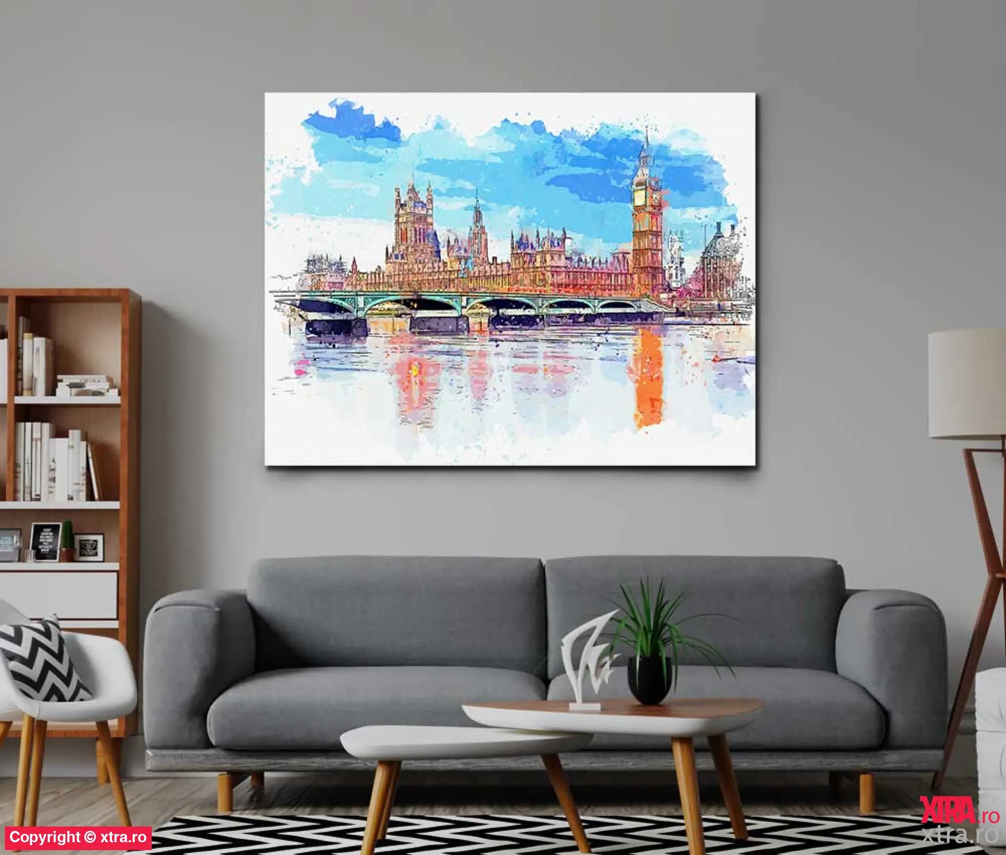 London Sketch - Artx Canvas