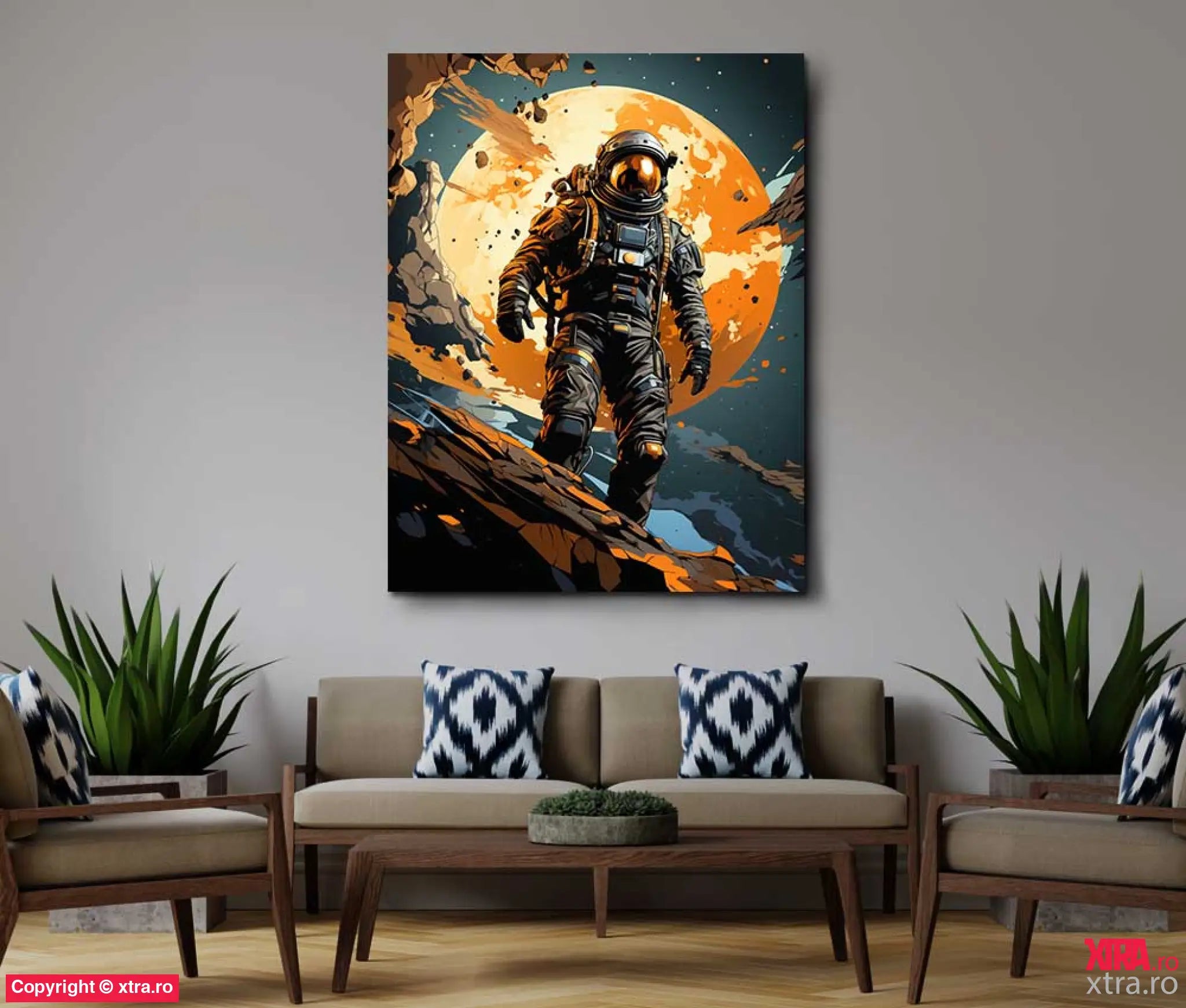 Moon Lander - Artx Canvas