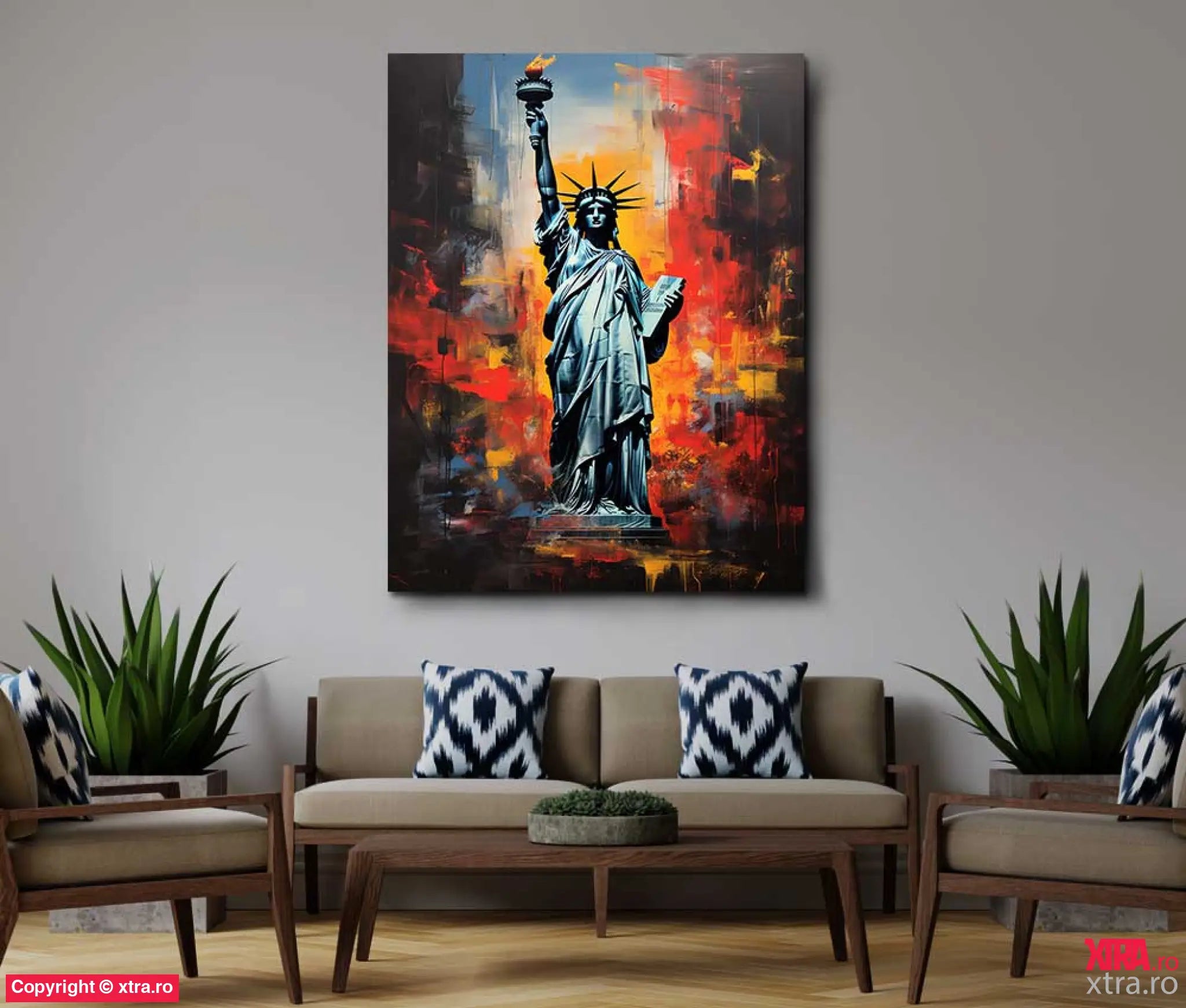 New York Liberty - Artx Canvas