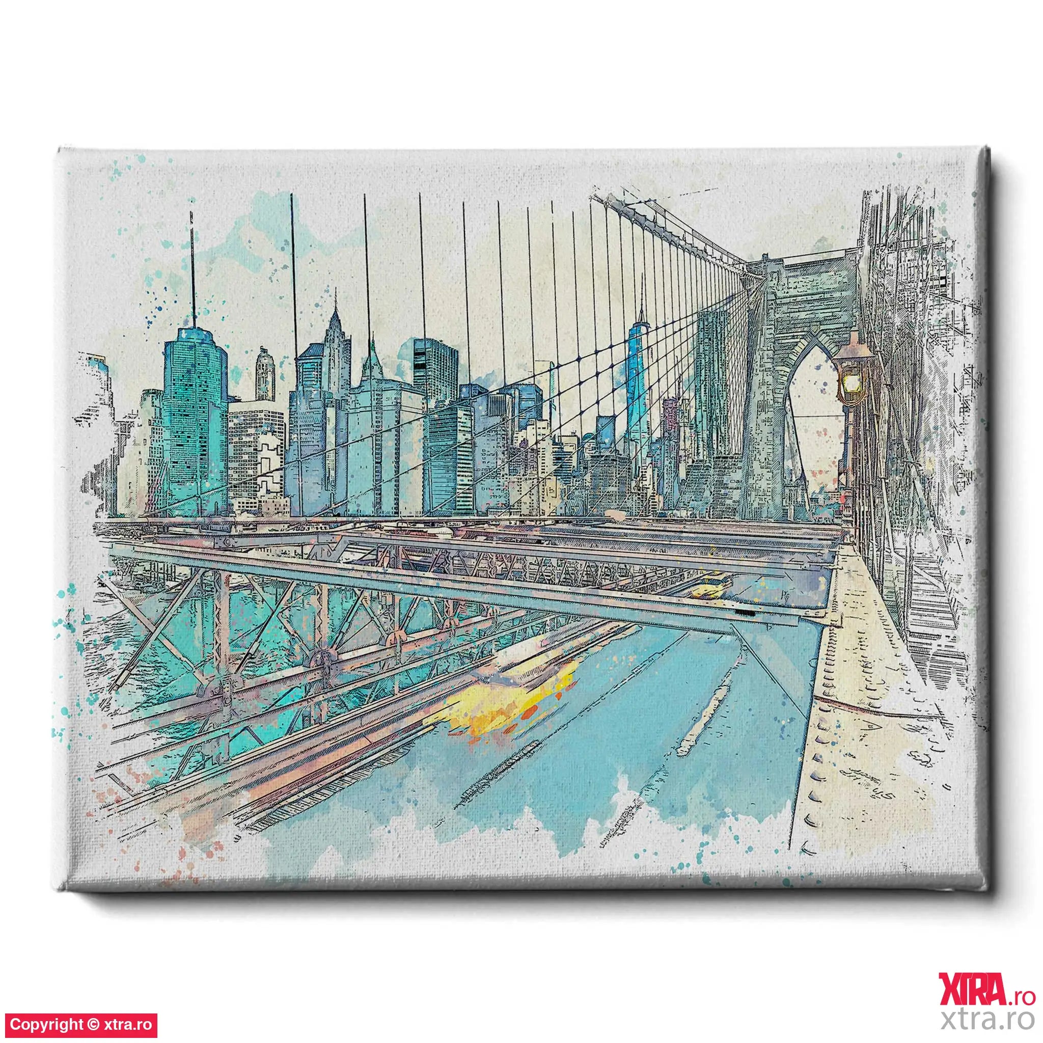 New York Sketch - Artx Canvas