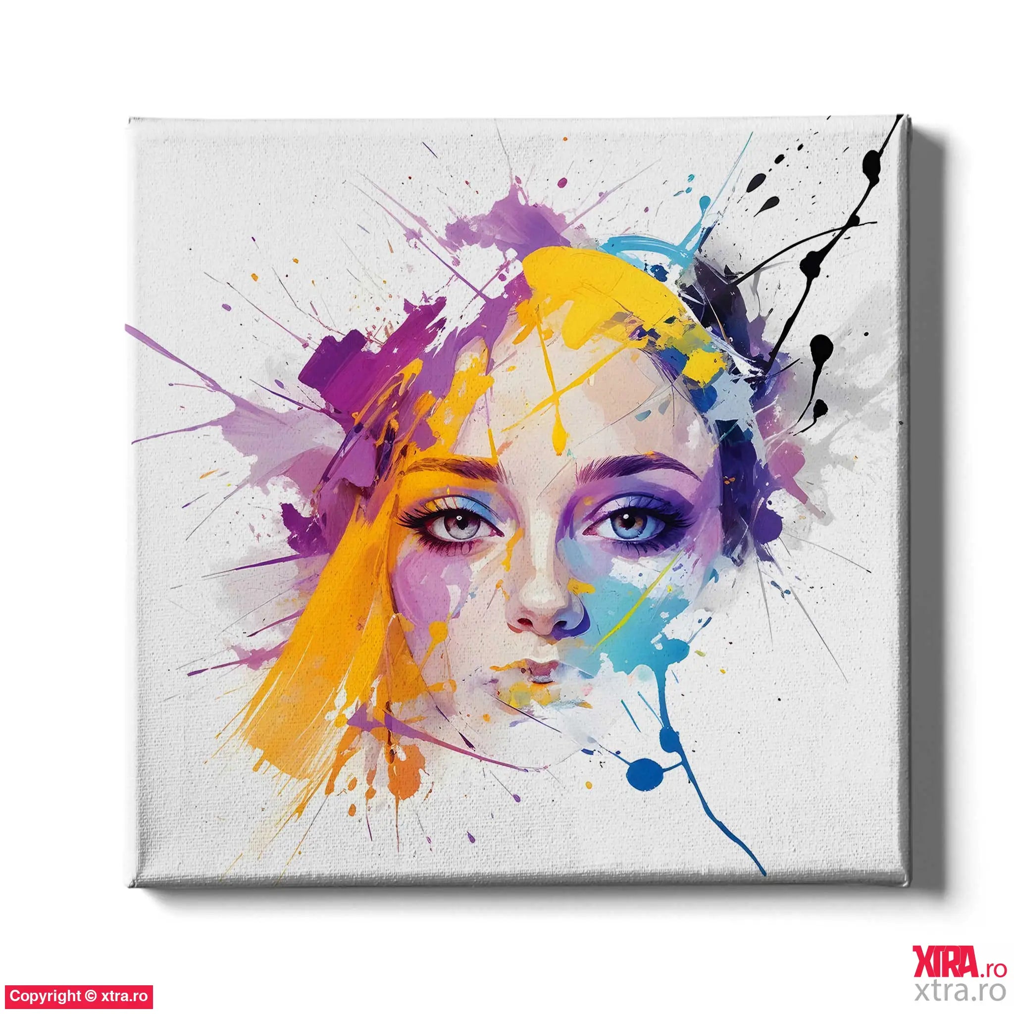 Painted Girl - Artx Canvas