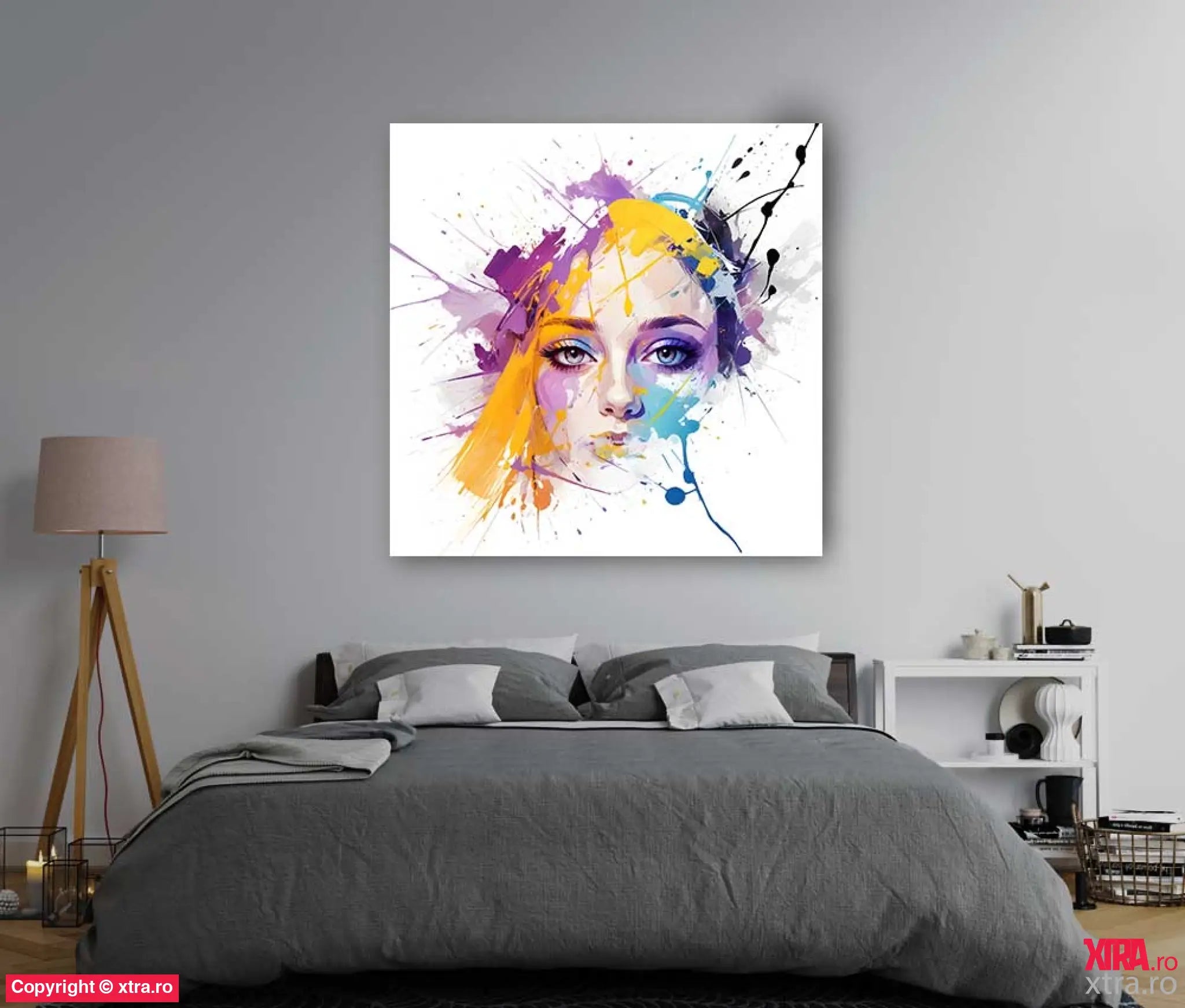 Painted Girl - Artx Canvas