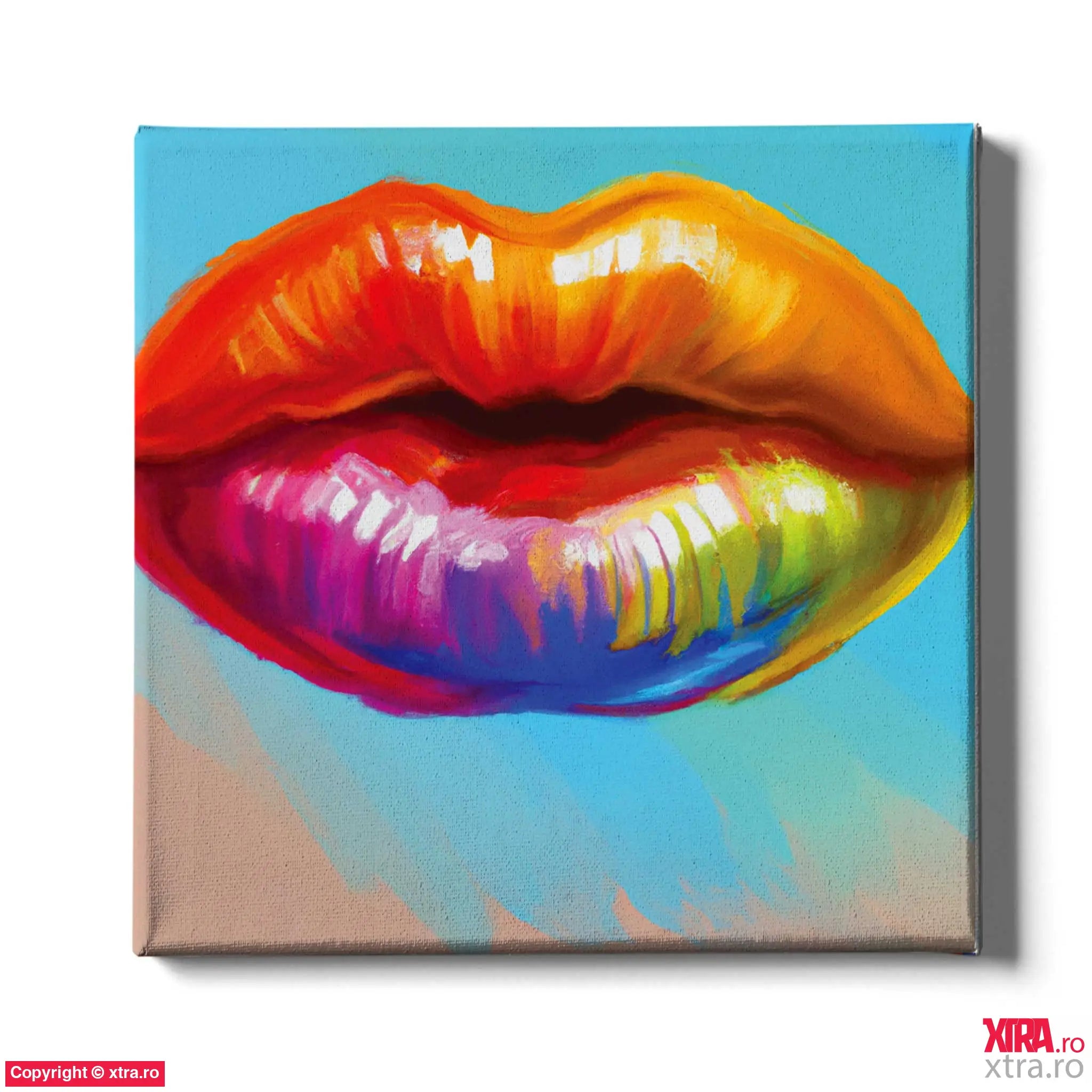 Painted Lips - Artx Canvas