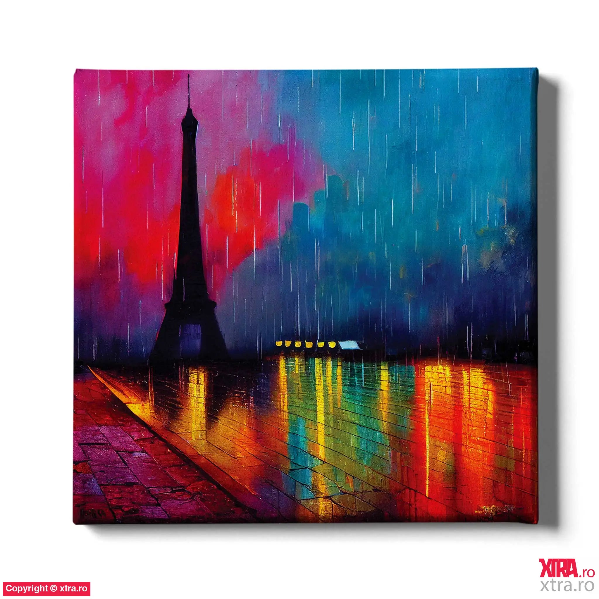 Paris At Night 3 - Artx Canvas