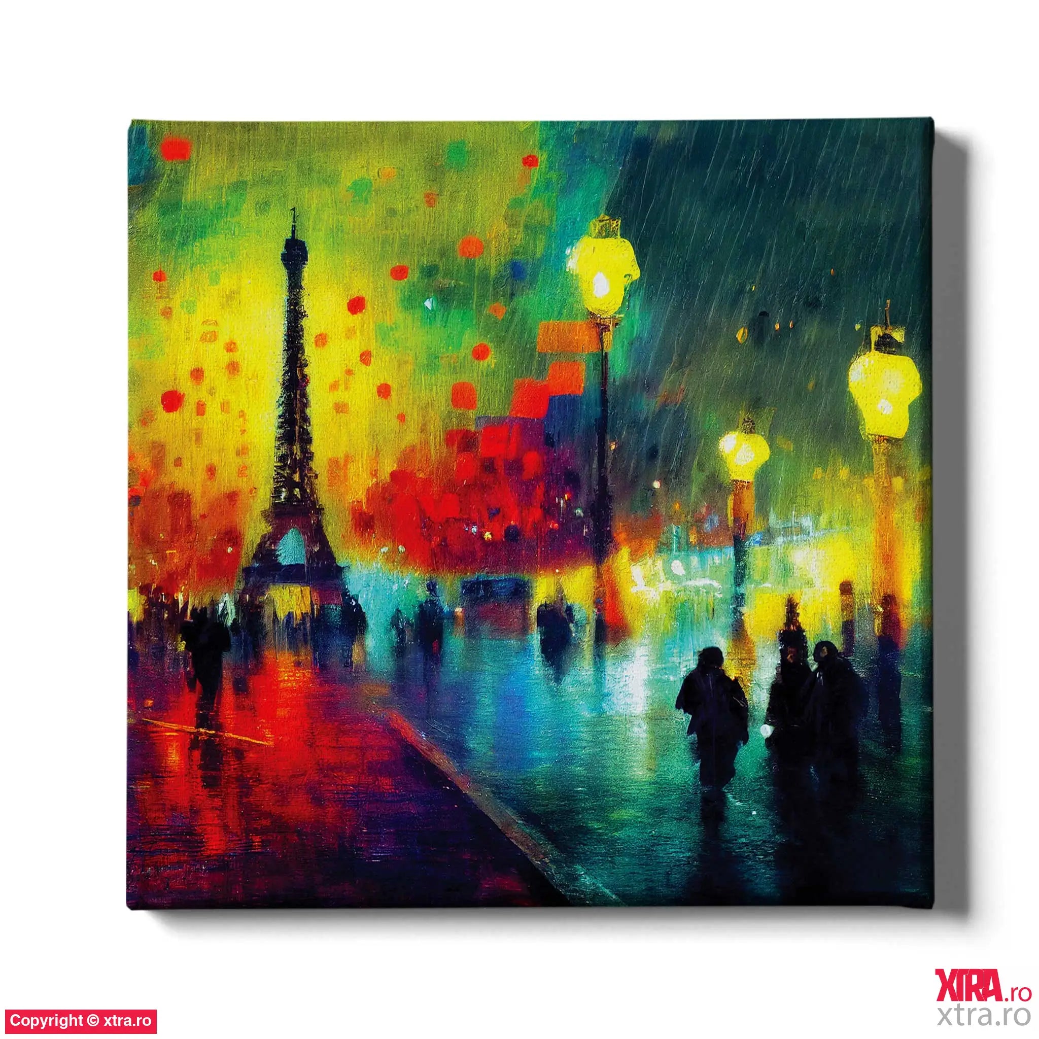 Paris At Night 4 - Artx Canvas