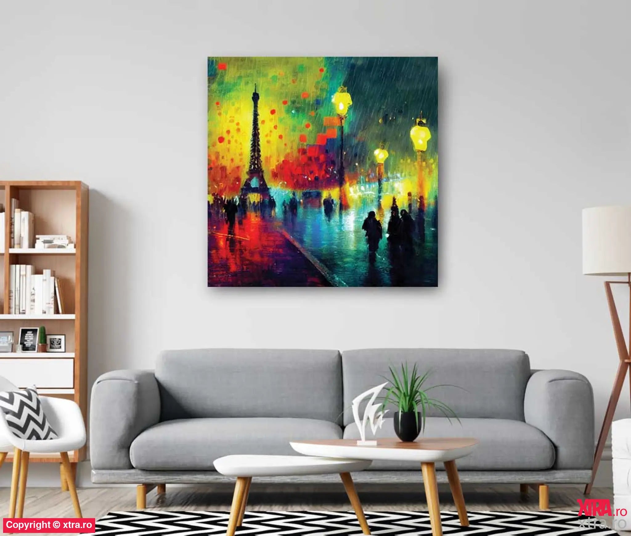 Paris At Night 4 - Artx Canvas