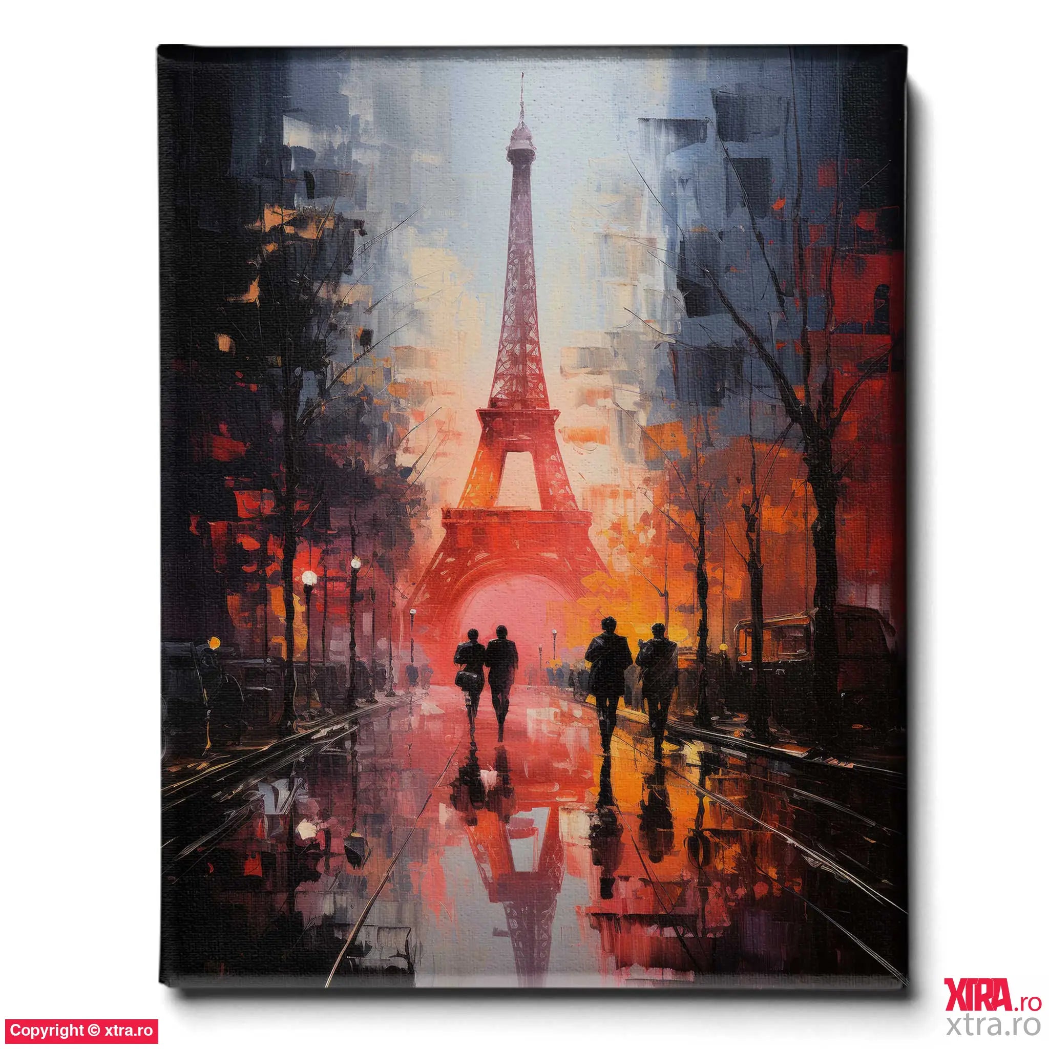 Paris Lovers - Artx Canvas