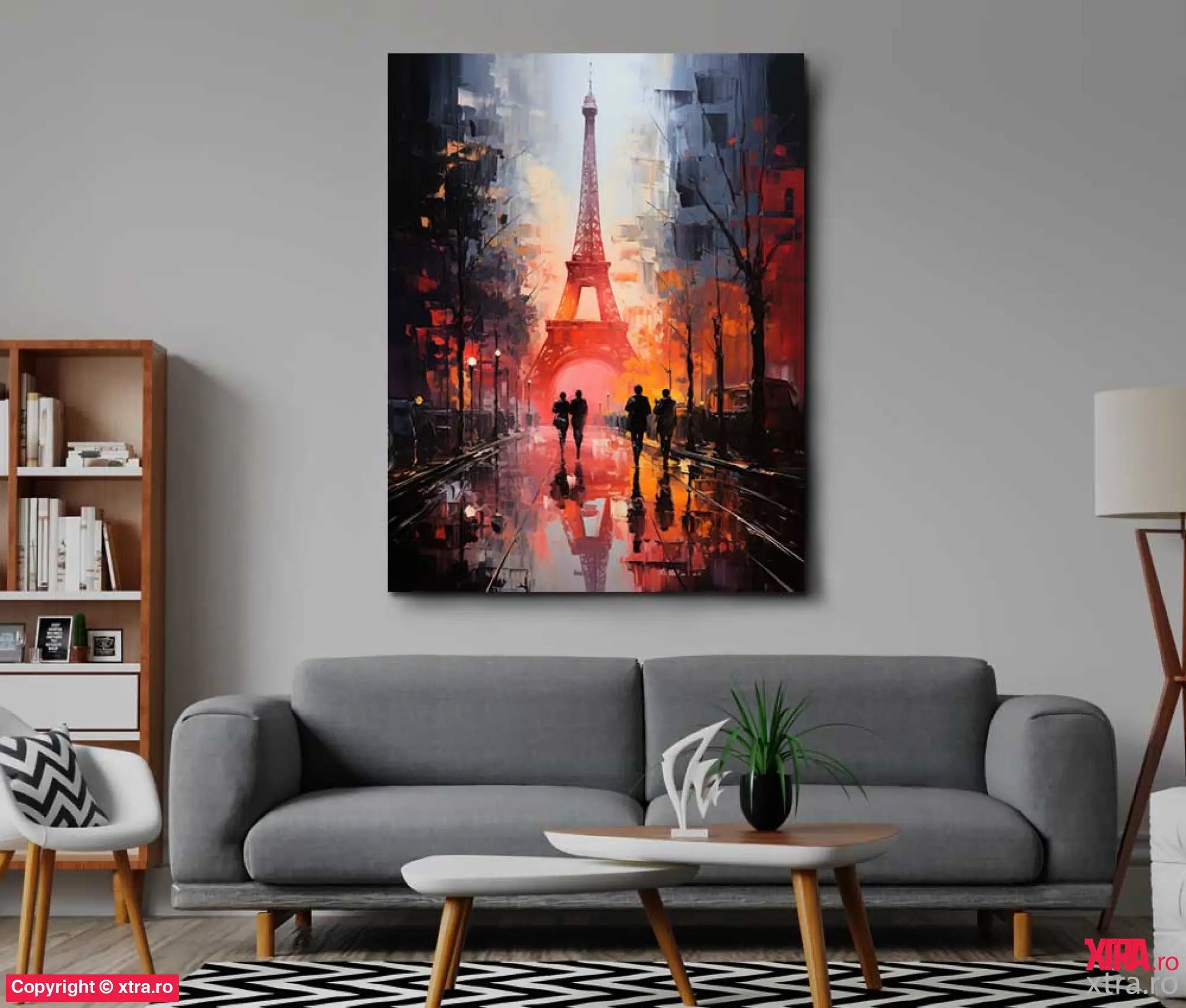 Paris Lovers - Artx Canvas