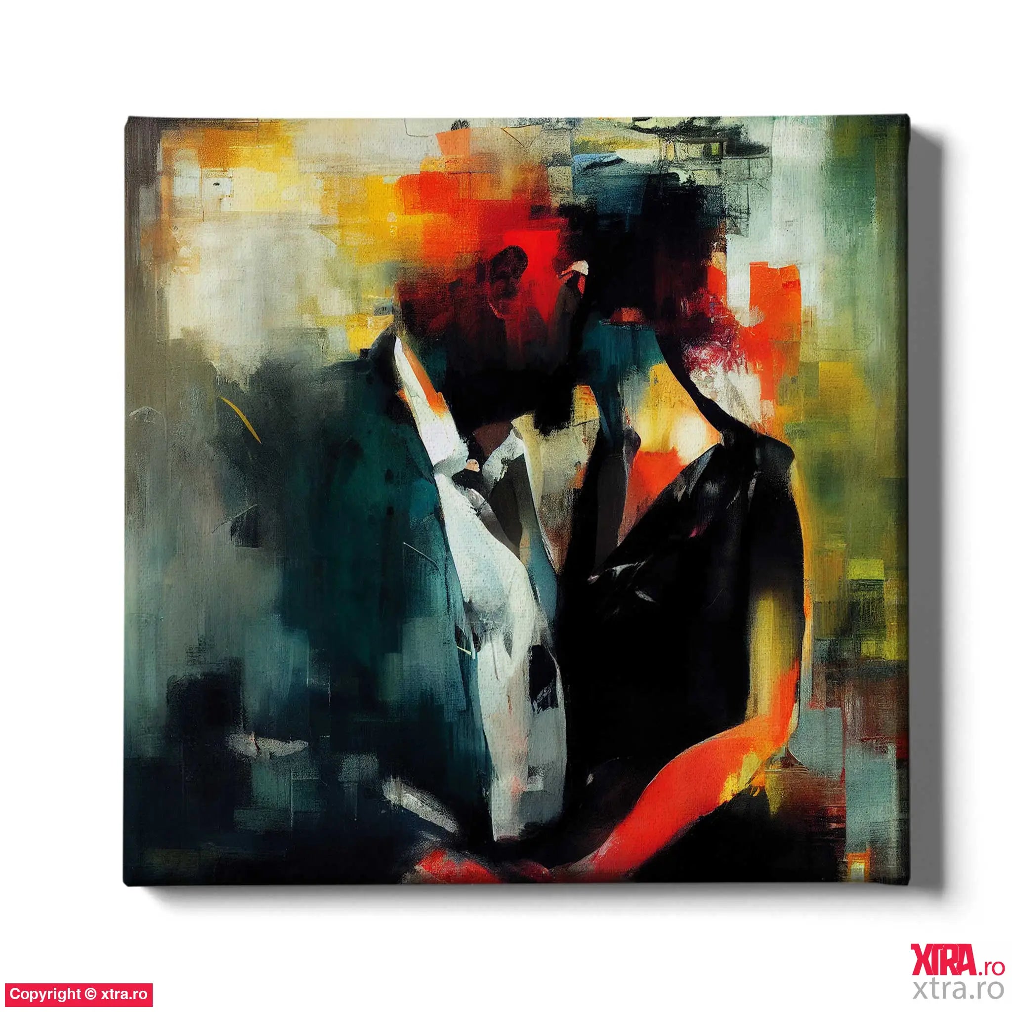 Portrait Of Lovers 1 - Artx Canvas