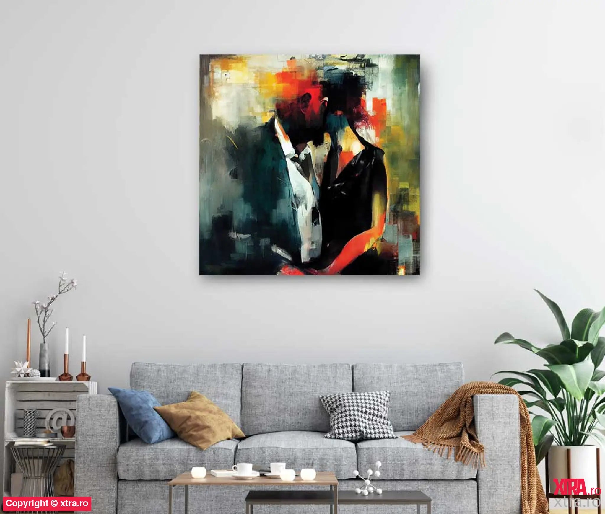 Portrait Of Lovers 1 - Artx Canvas