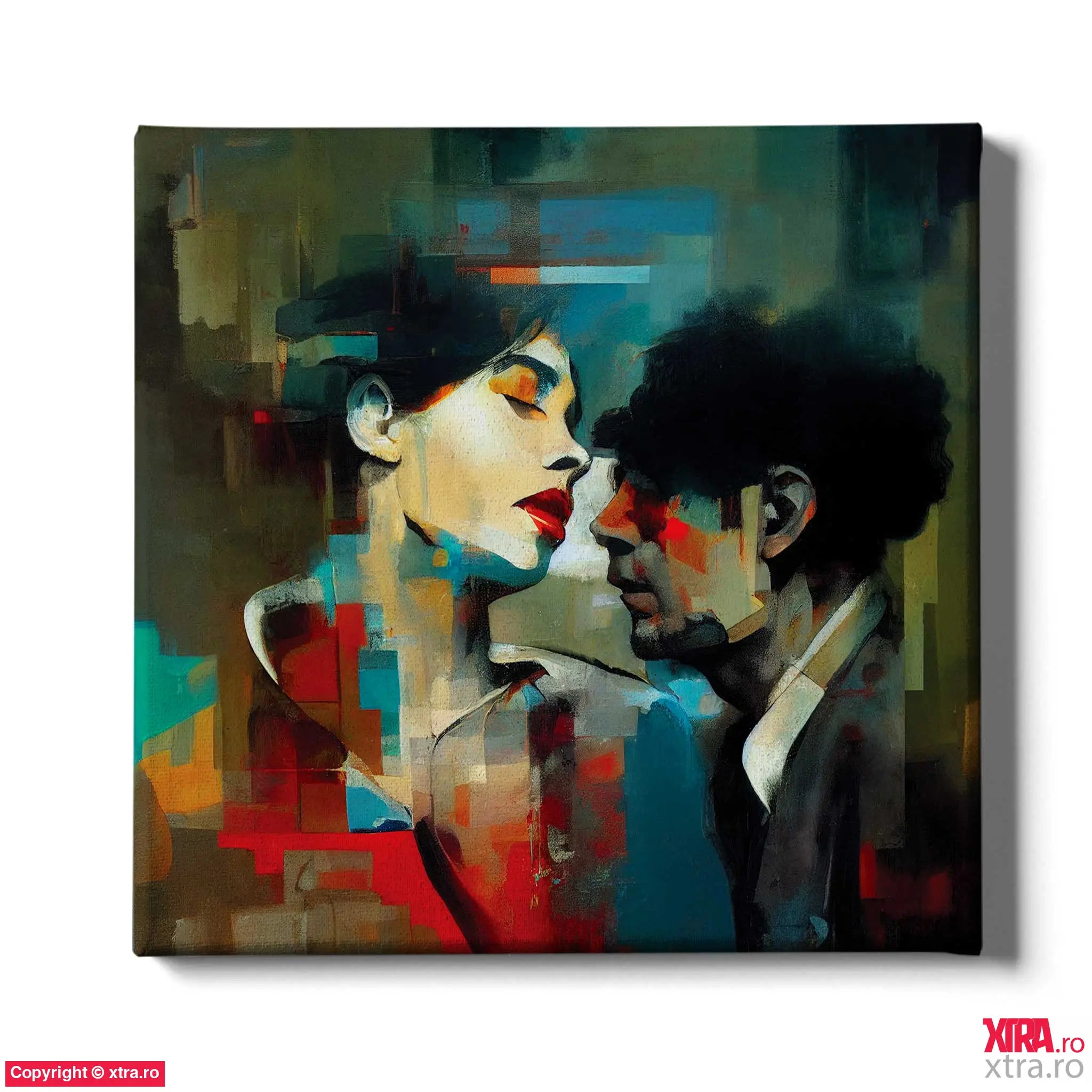 Portrait Of Lovers 2 - Artx Canvas