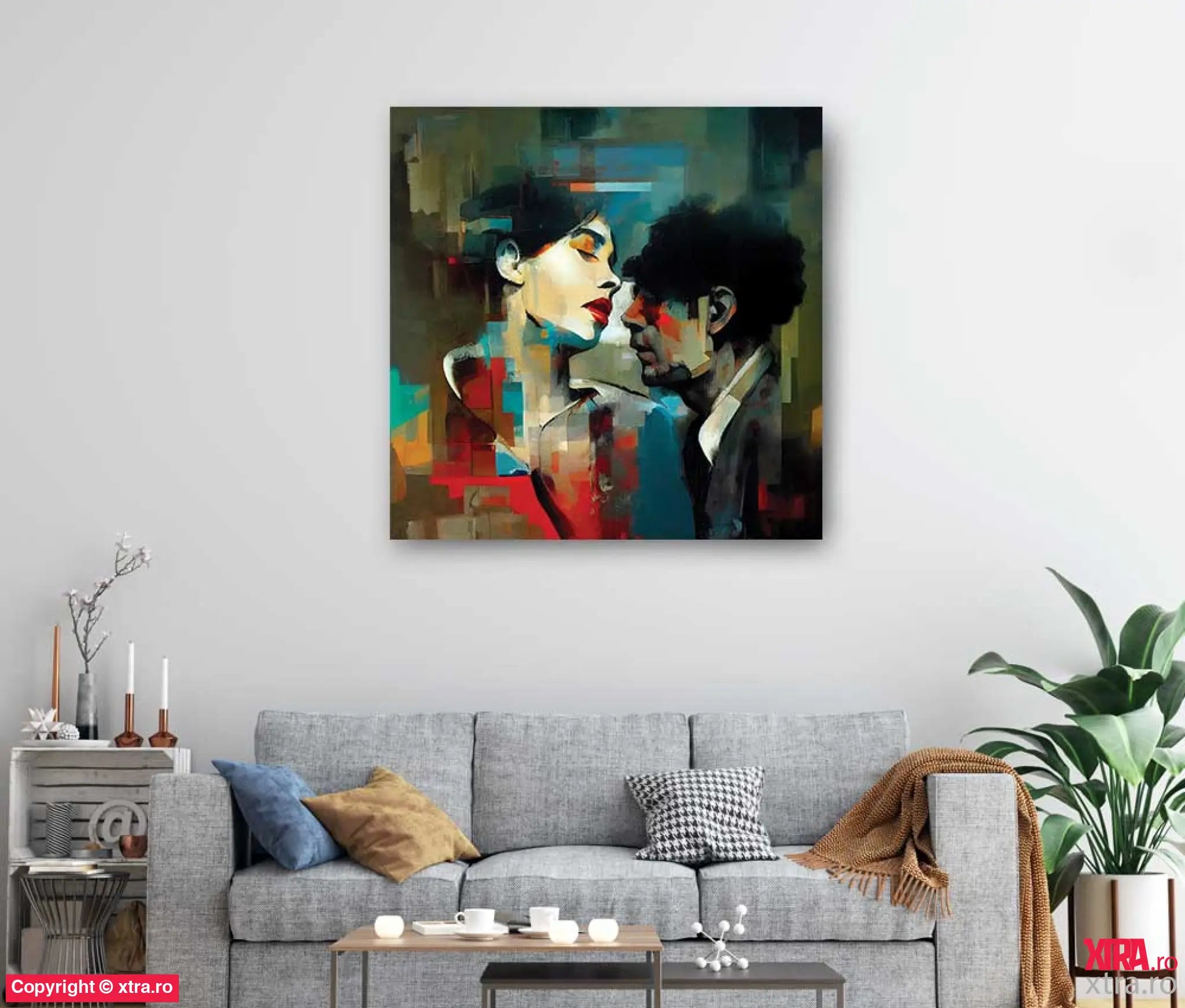 Portrait Of Lovers 2 - Artx Canvas