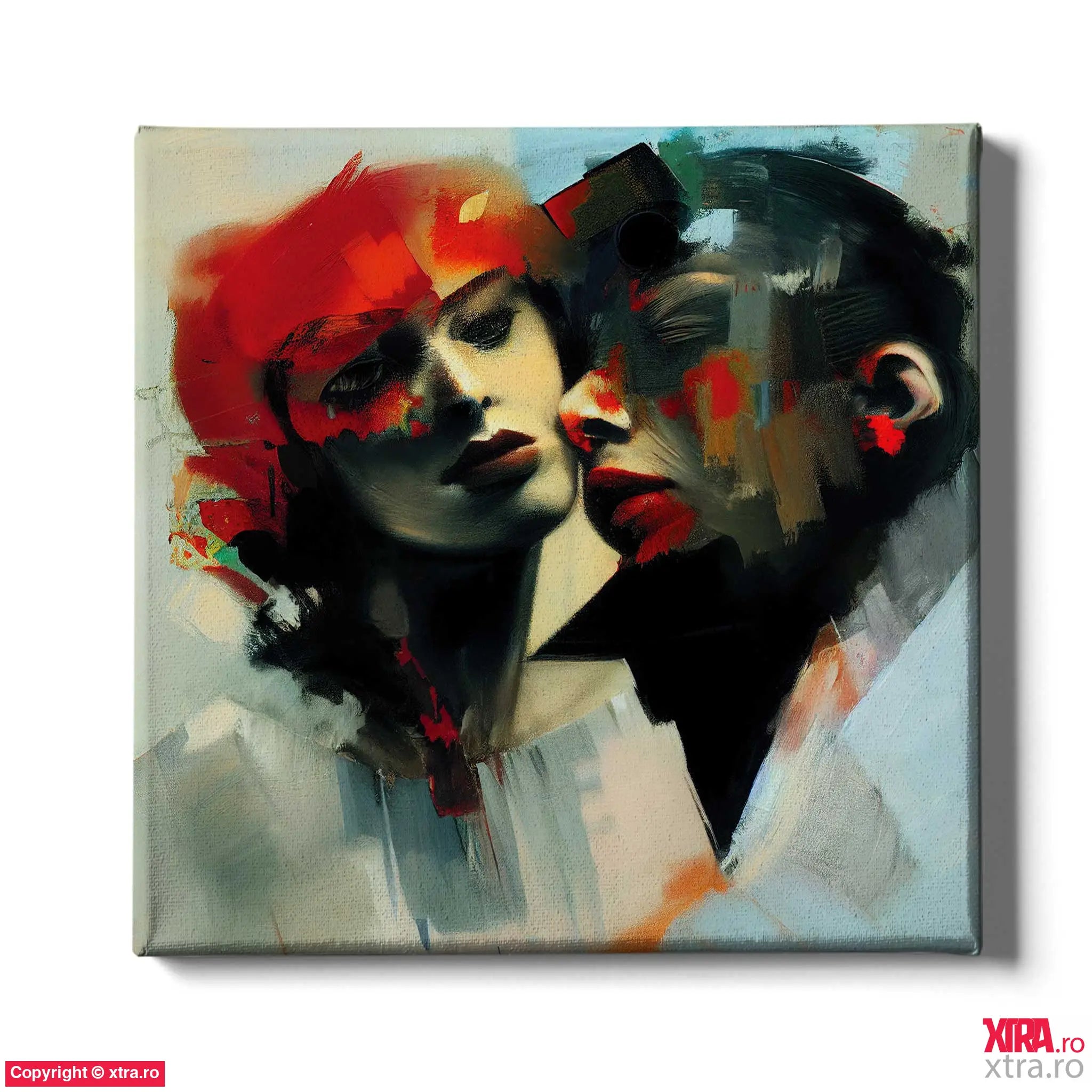 Portrait Of Lovers 3 - Artx Canvas