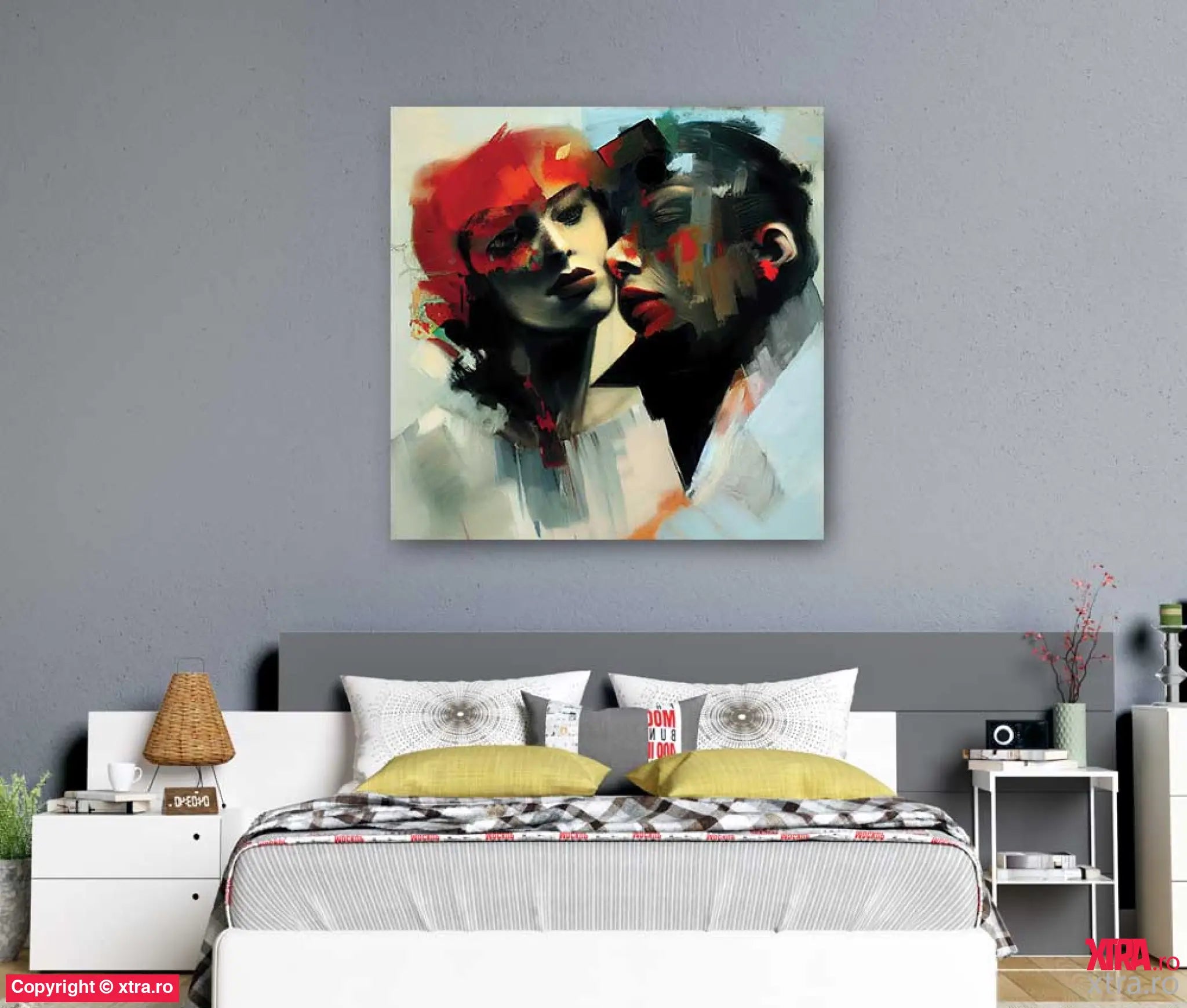 Portrait Of Lovers 3 - Artx Canvas