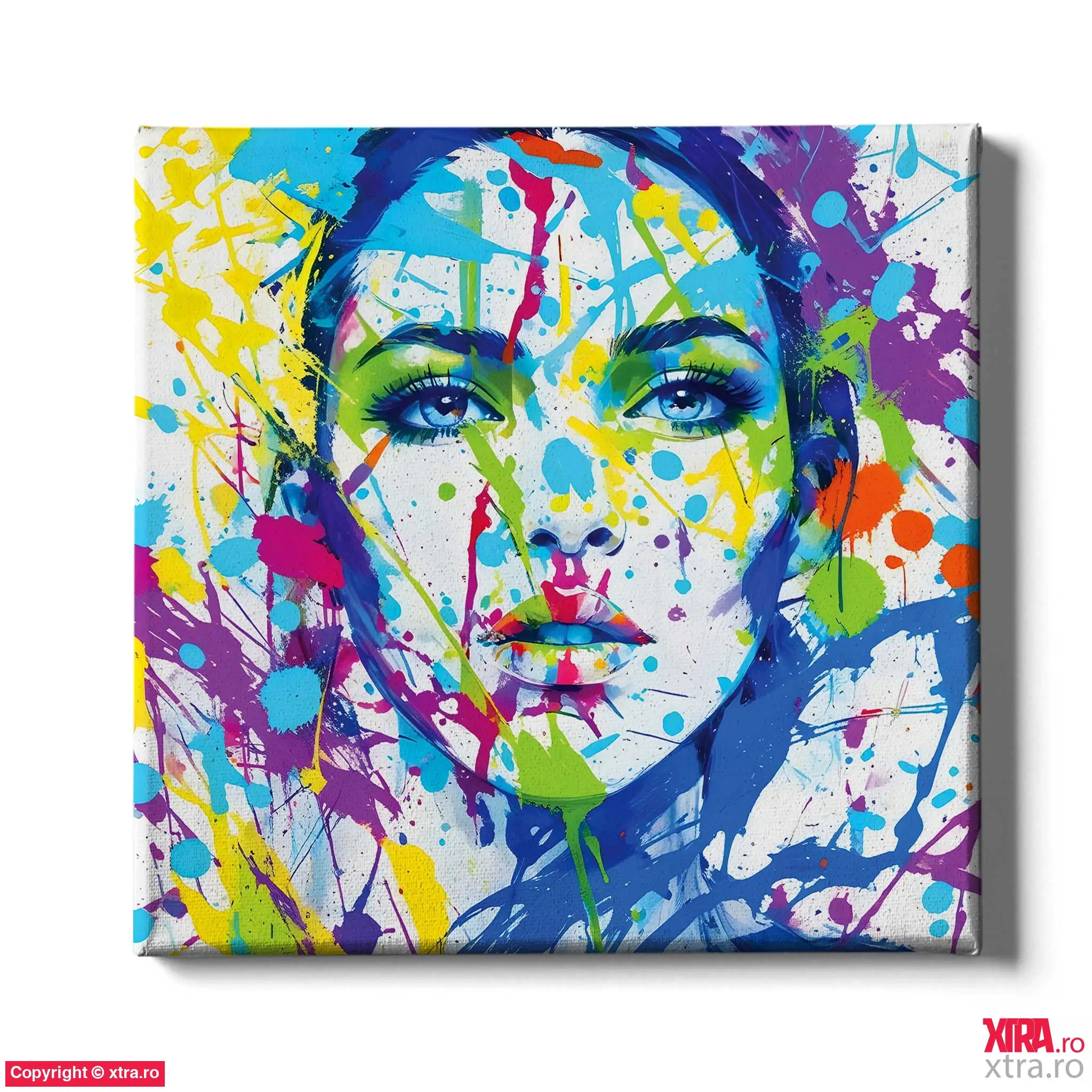 Rainbow Girl - Artx Canvas