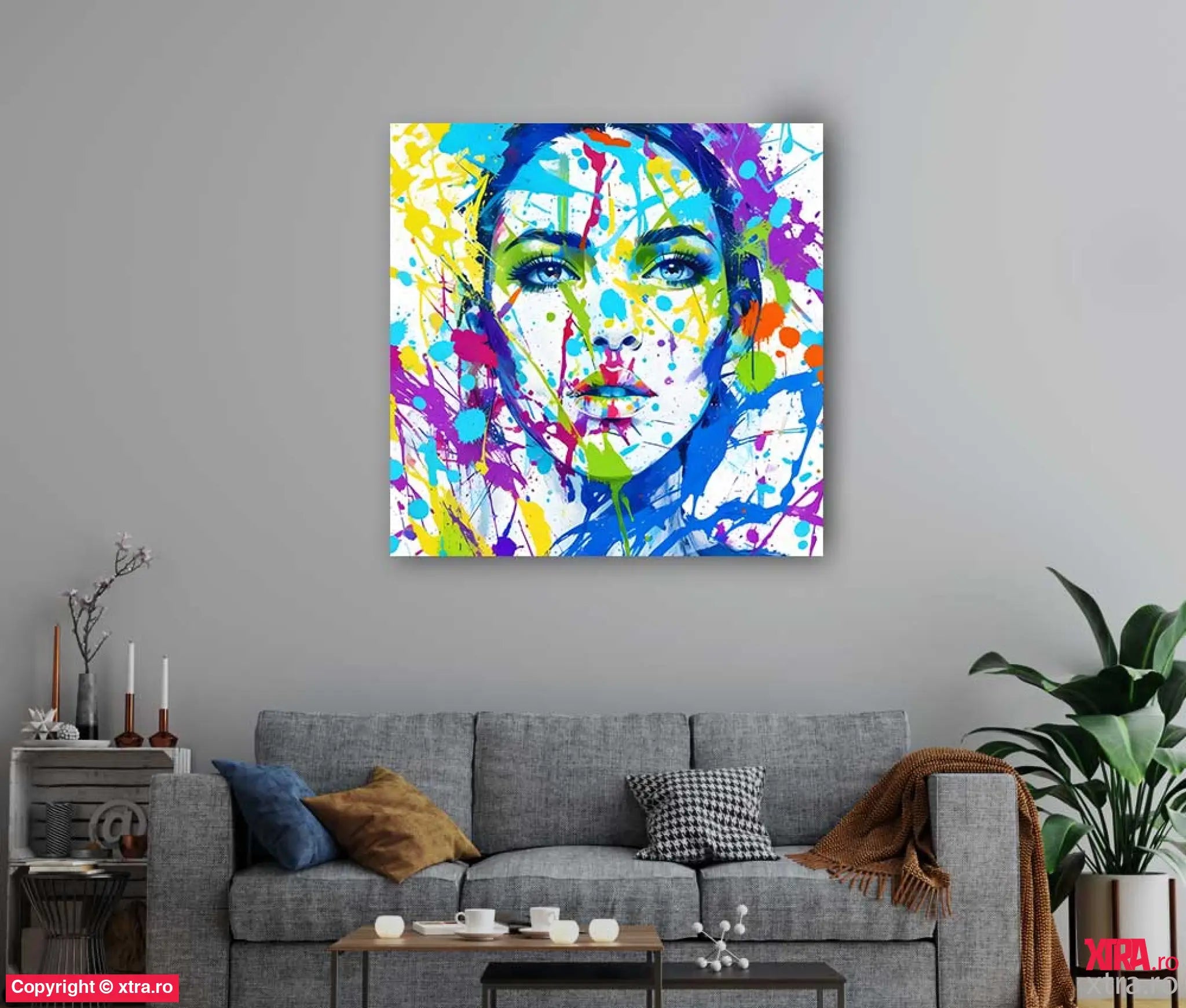 Rainbow Girl - Artx Canvas