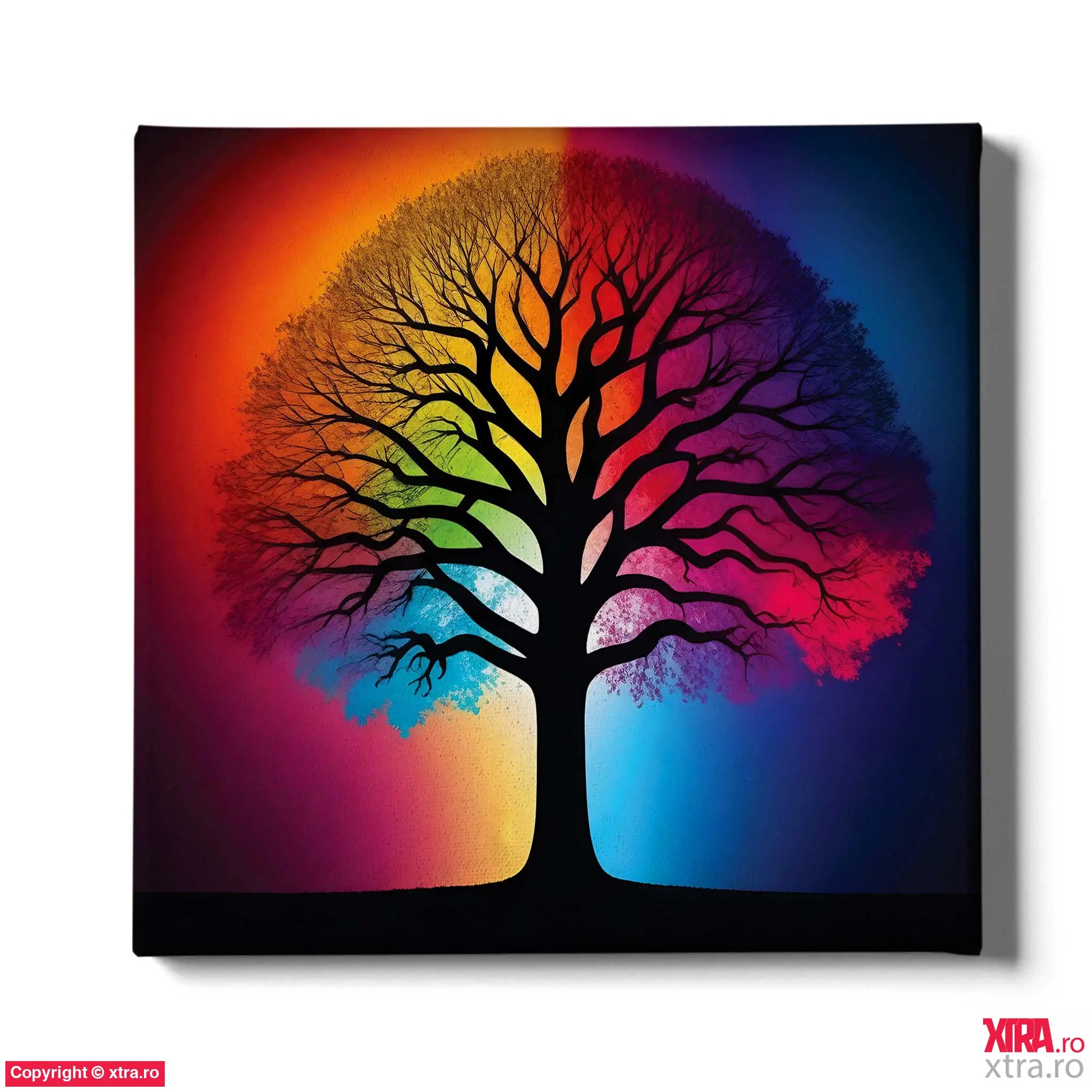 Rainbow Tree - Artx Canvas