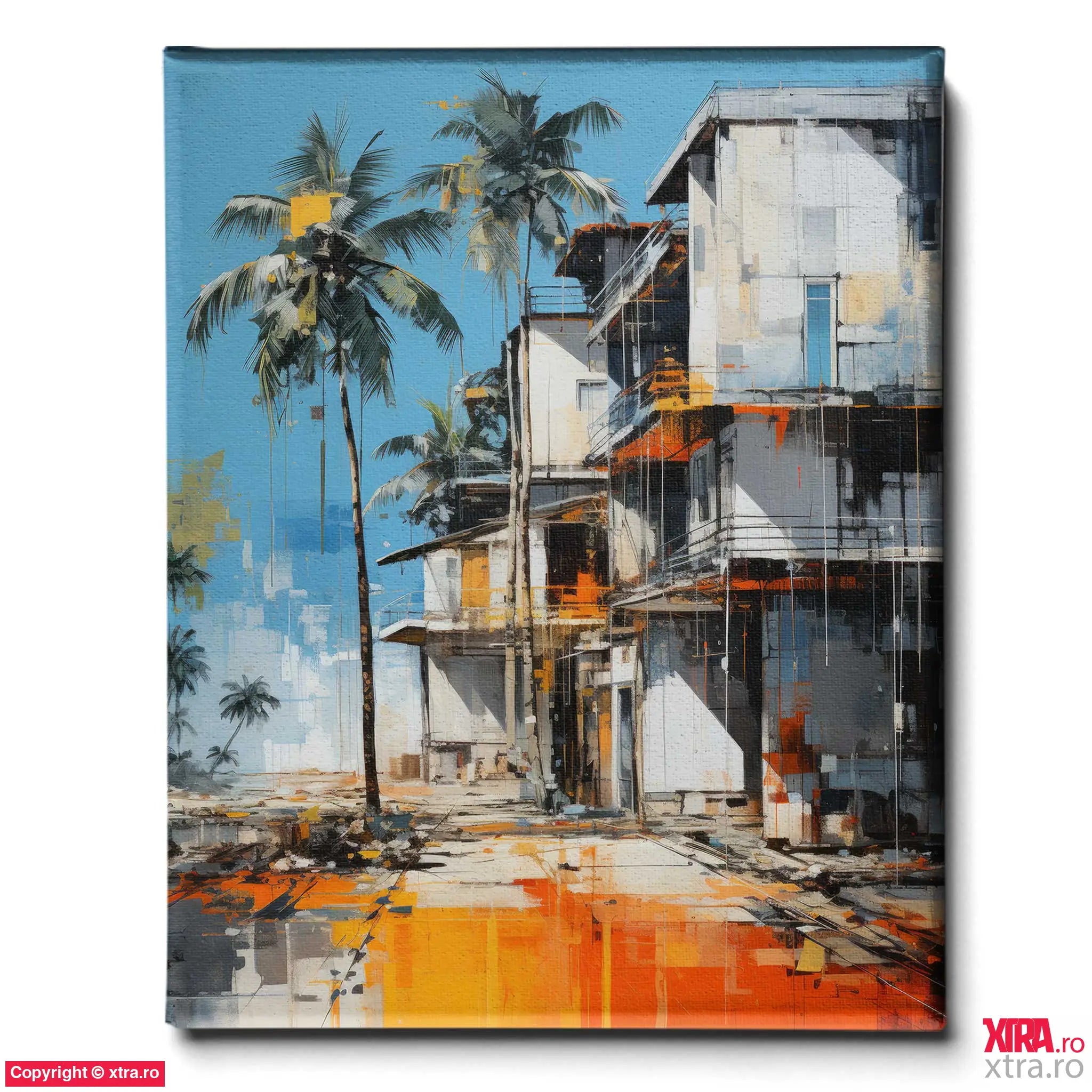 Rio De Janeiro Palm - Artx Canvas