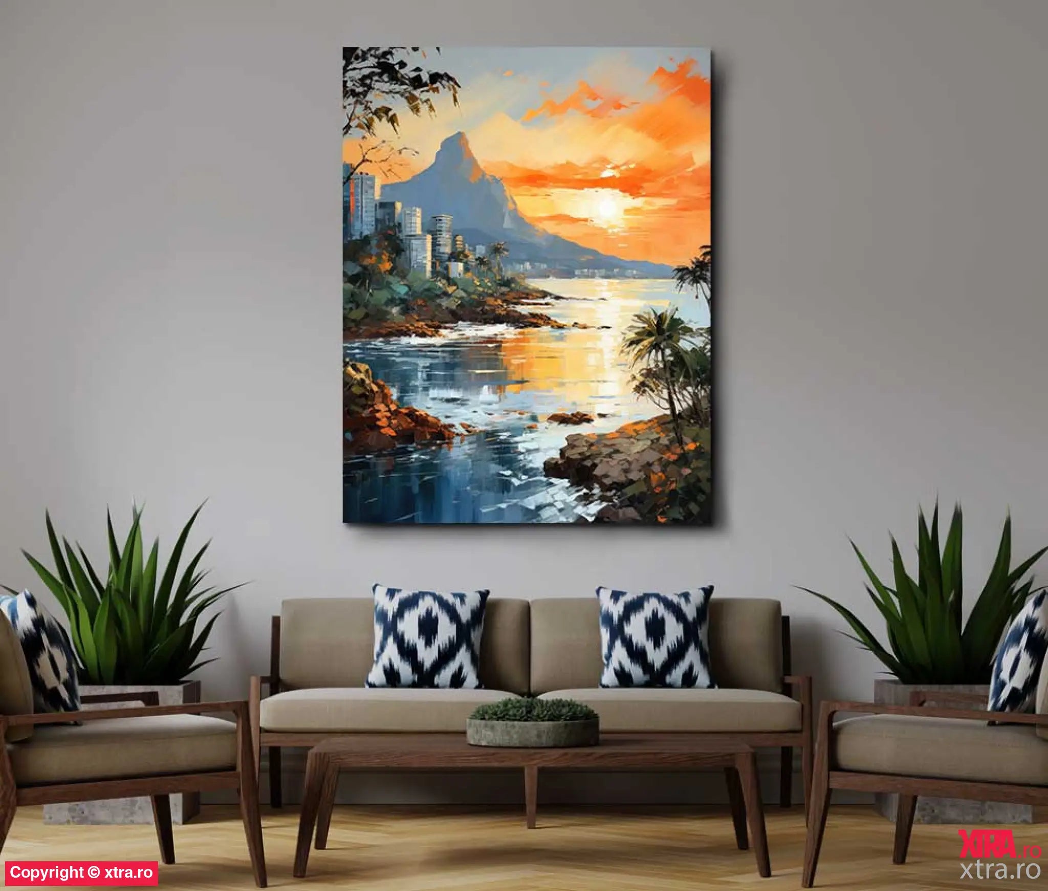 Rio De Janeiro Peak - Artx Canvas