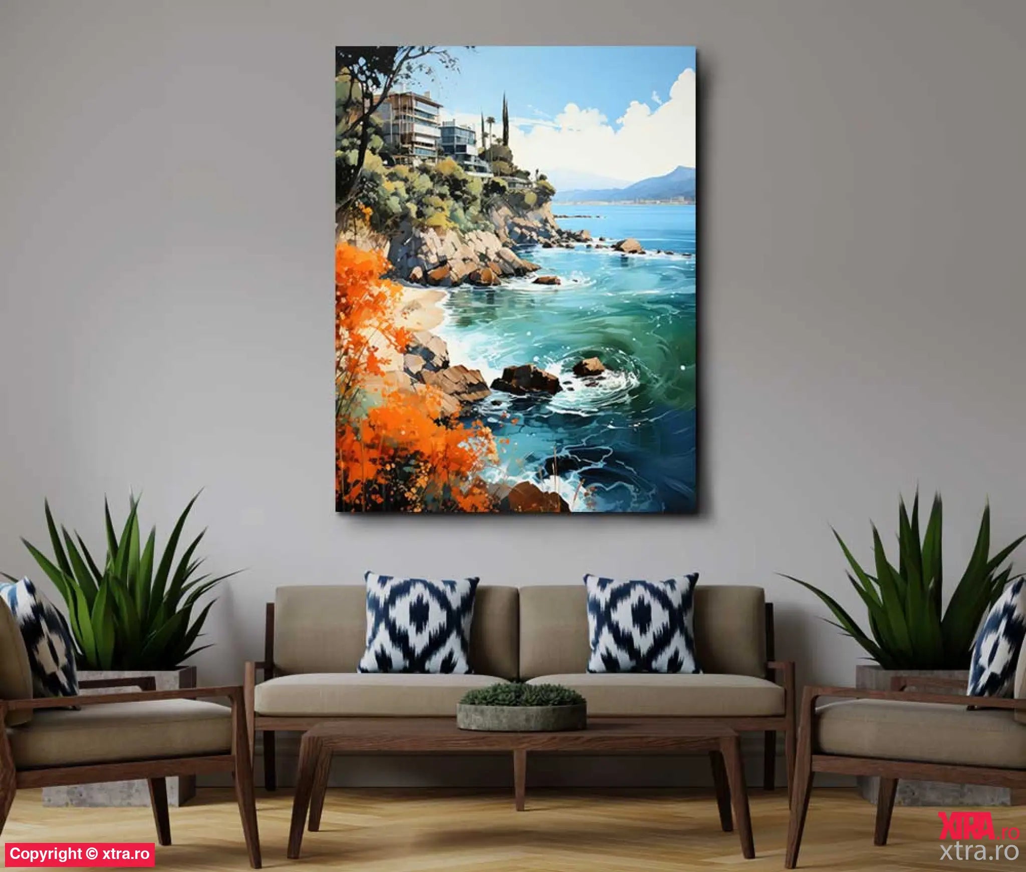 Rio De Janeiro Shore - Artx Canvas