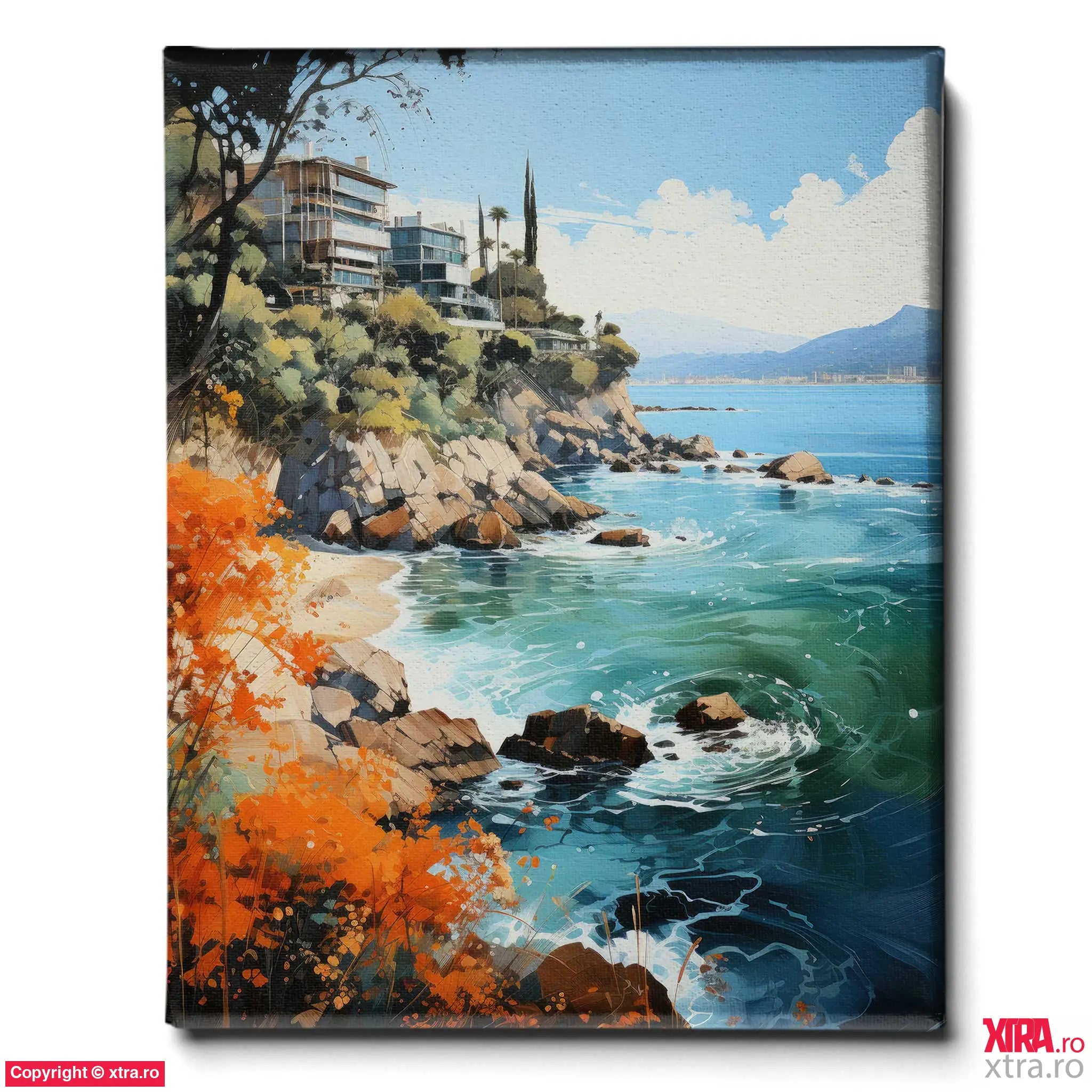 Rio De Janeiro Shore - Artx Canvas