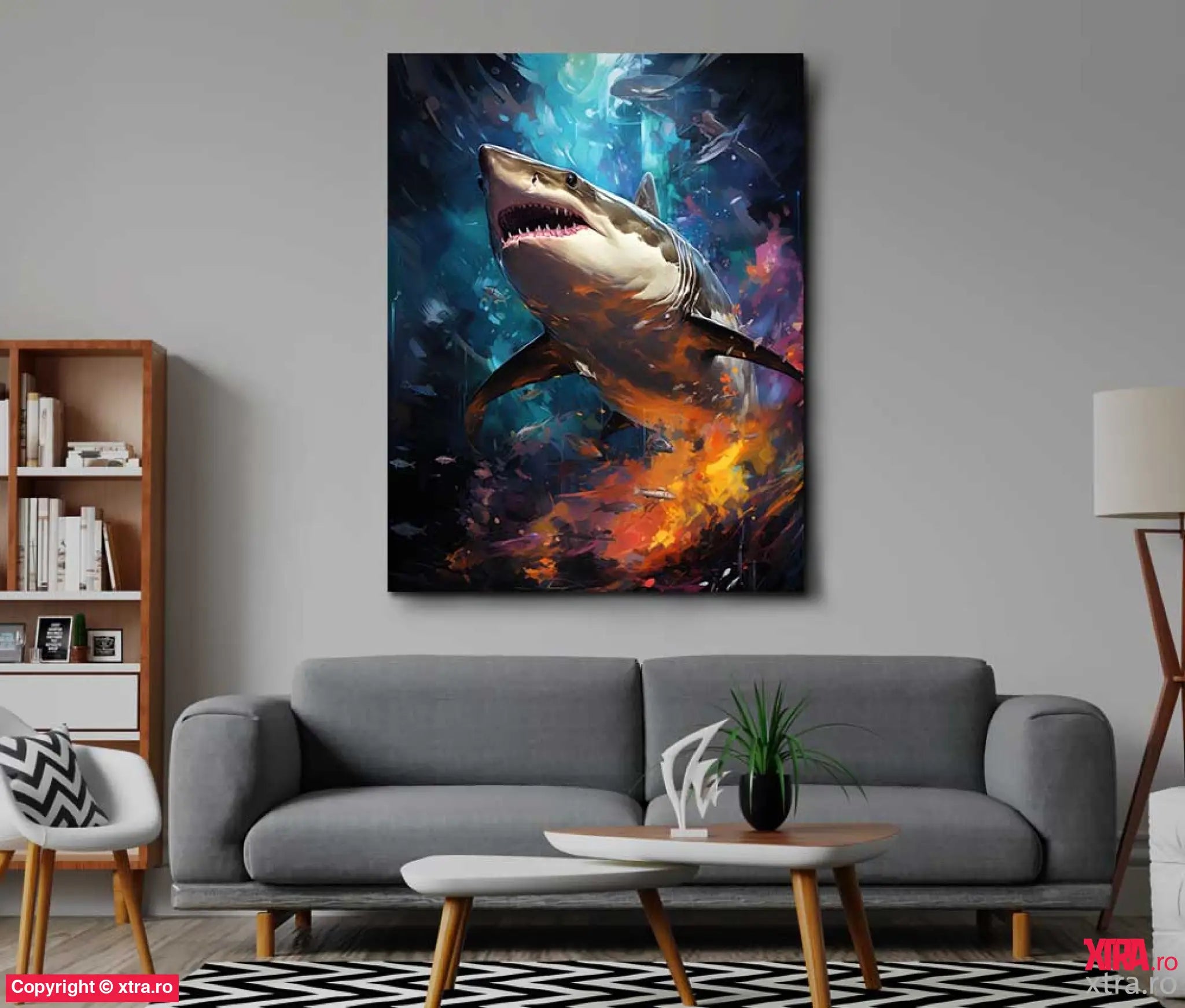 Shark - Artx Canvas