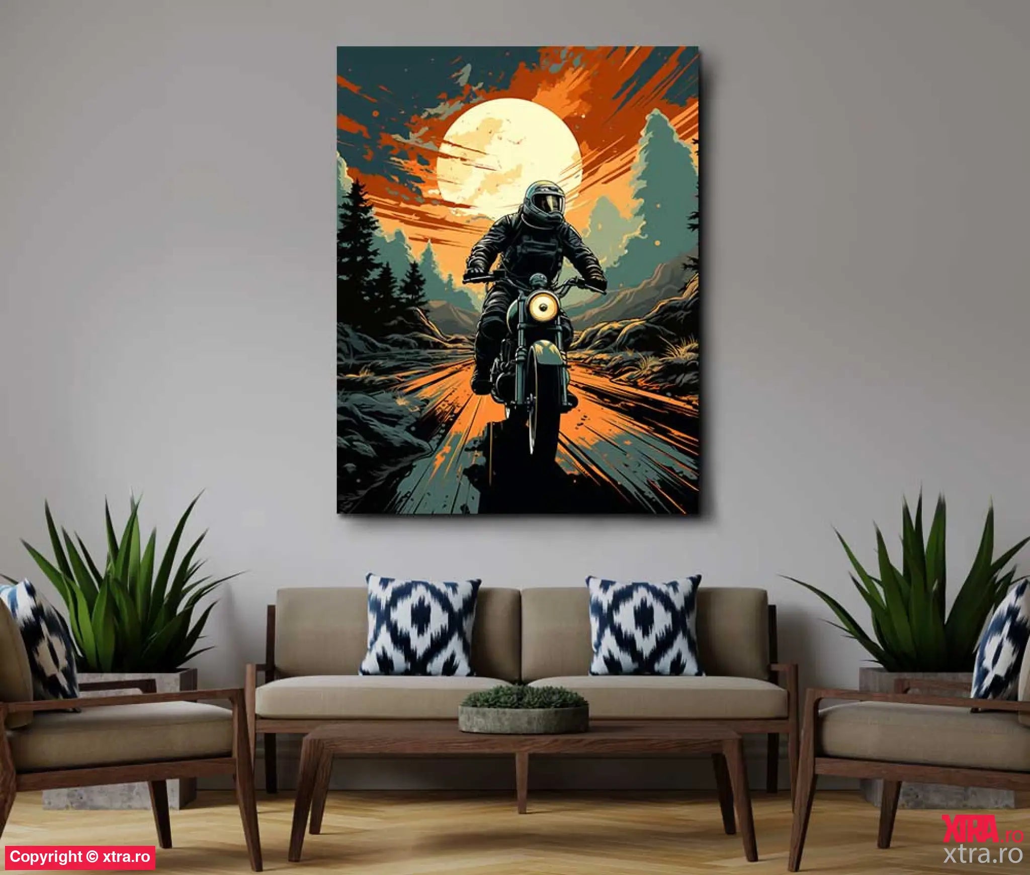 Space Rider - Artx Canvas