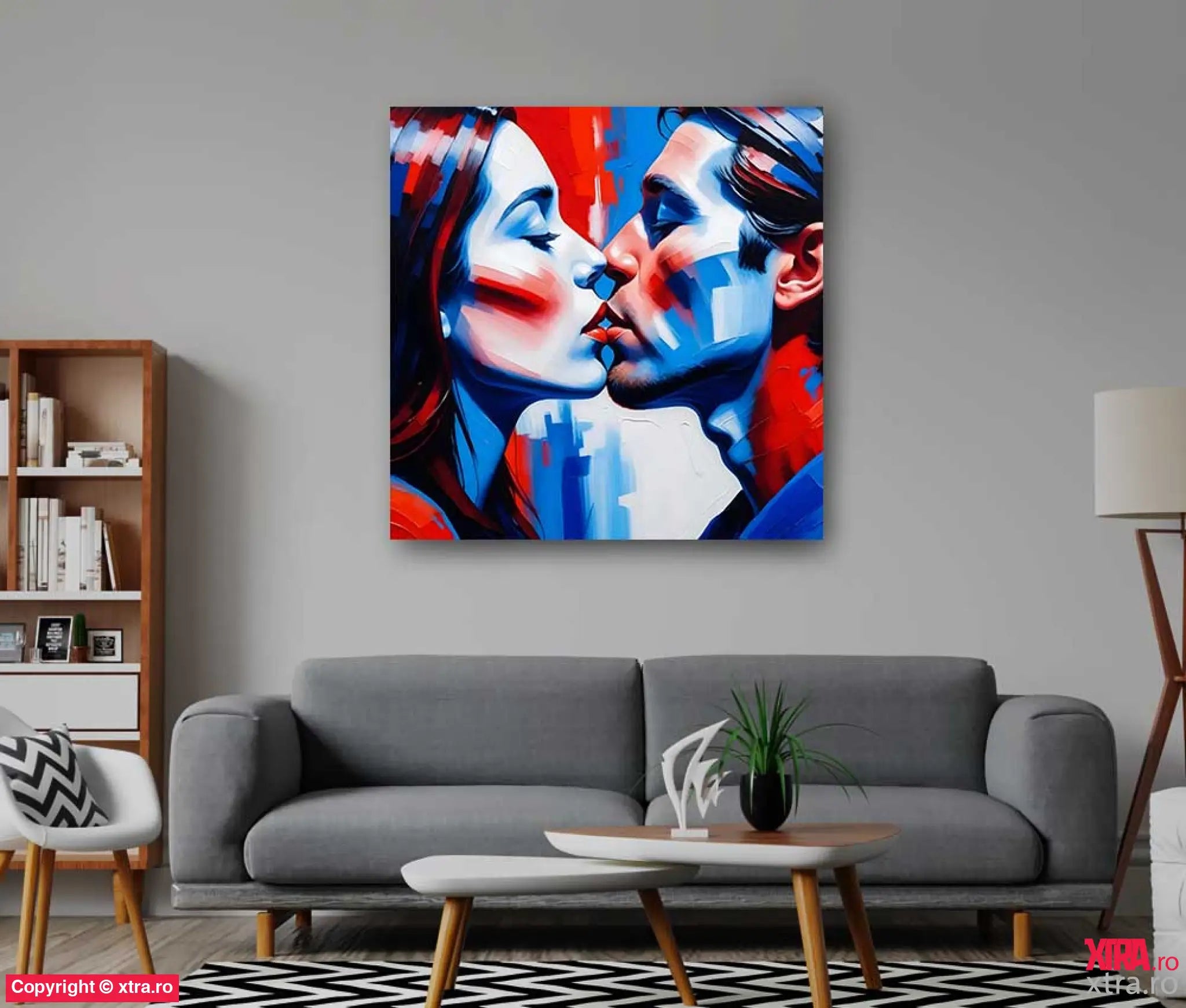 The Kiss - Artx Canvas