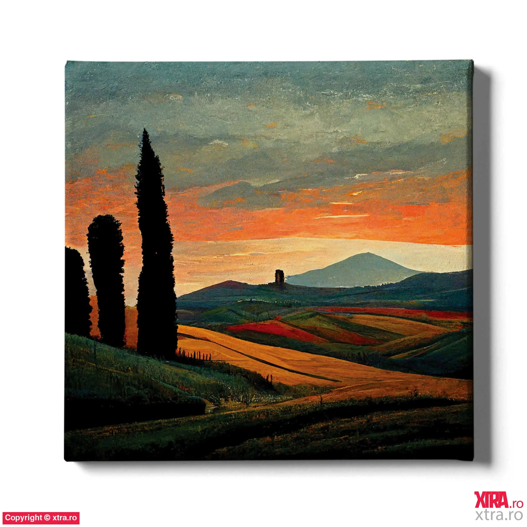 Tuscany Landscape 1 - Artx Canvas