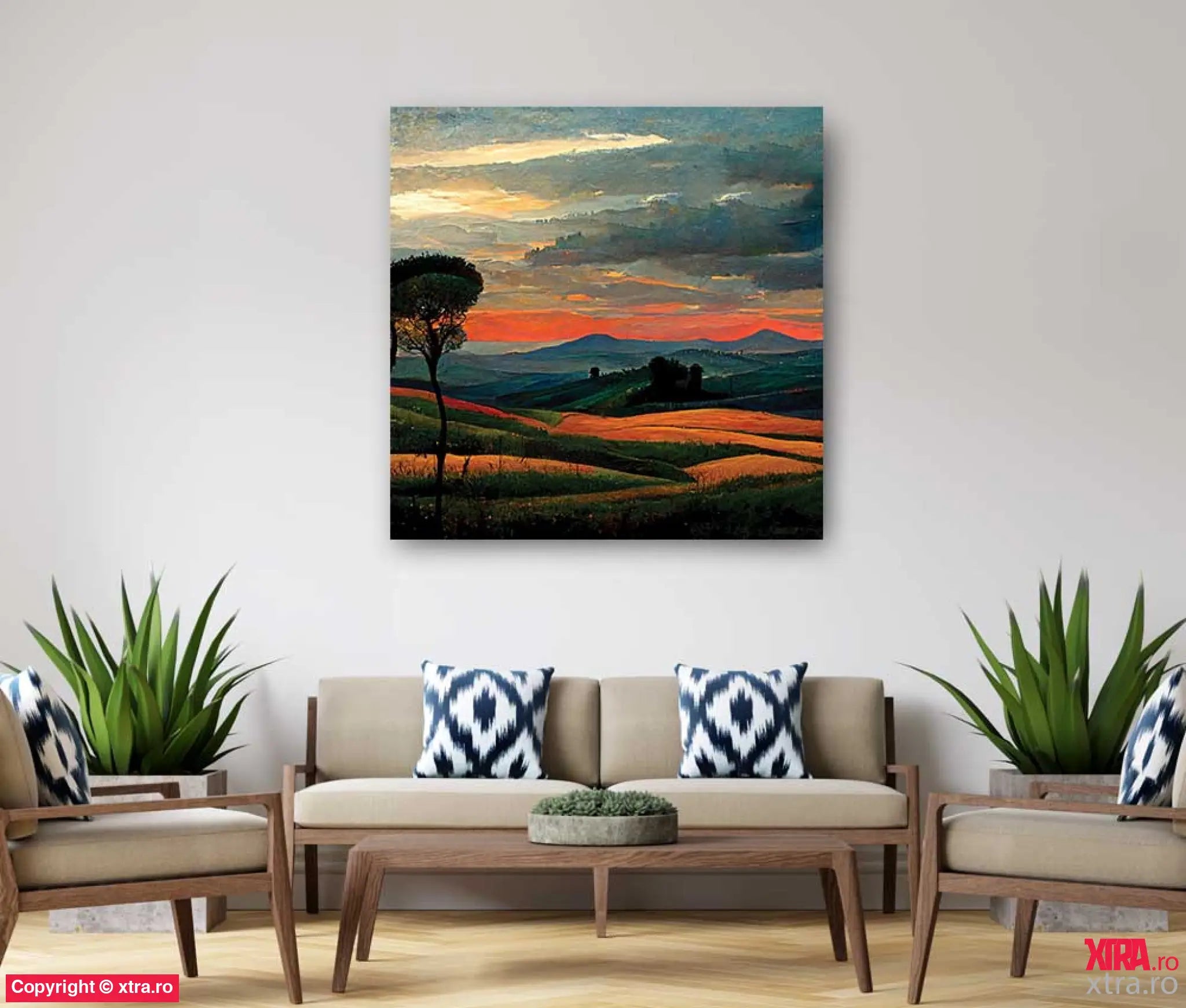 Tuscany Landscape 2 - Artx Canvas