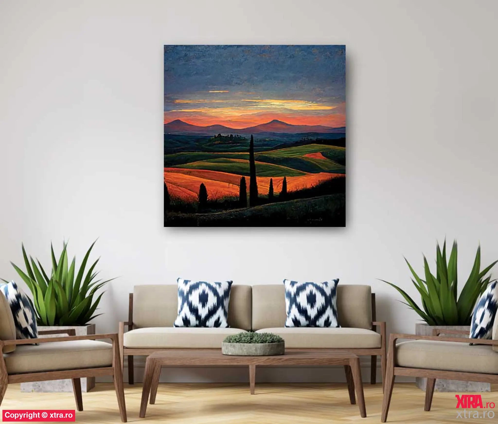 Tuscany Landscape 3 - Artx Canvas