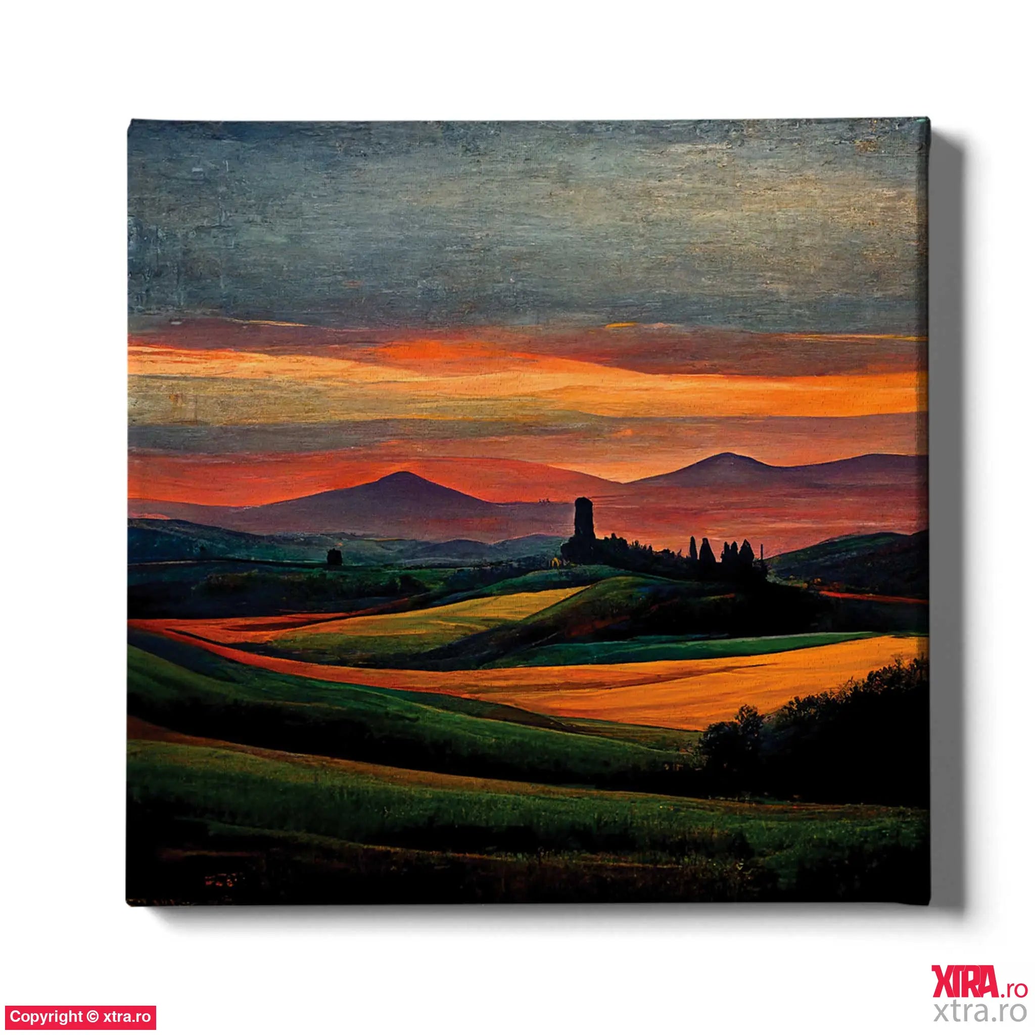 Tuscany Landscape 4 - Artx Canvas