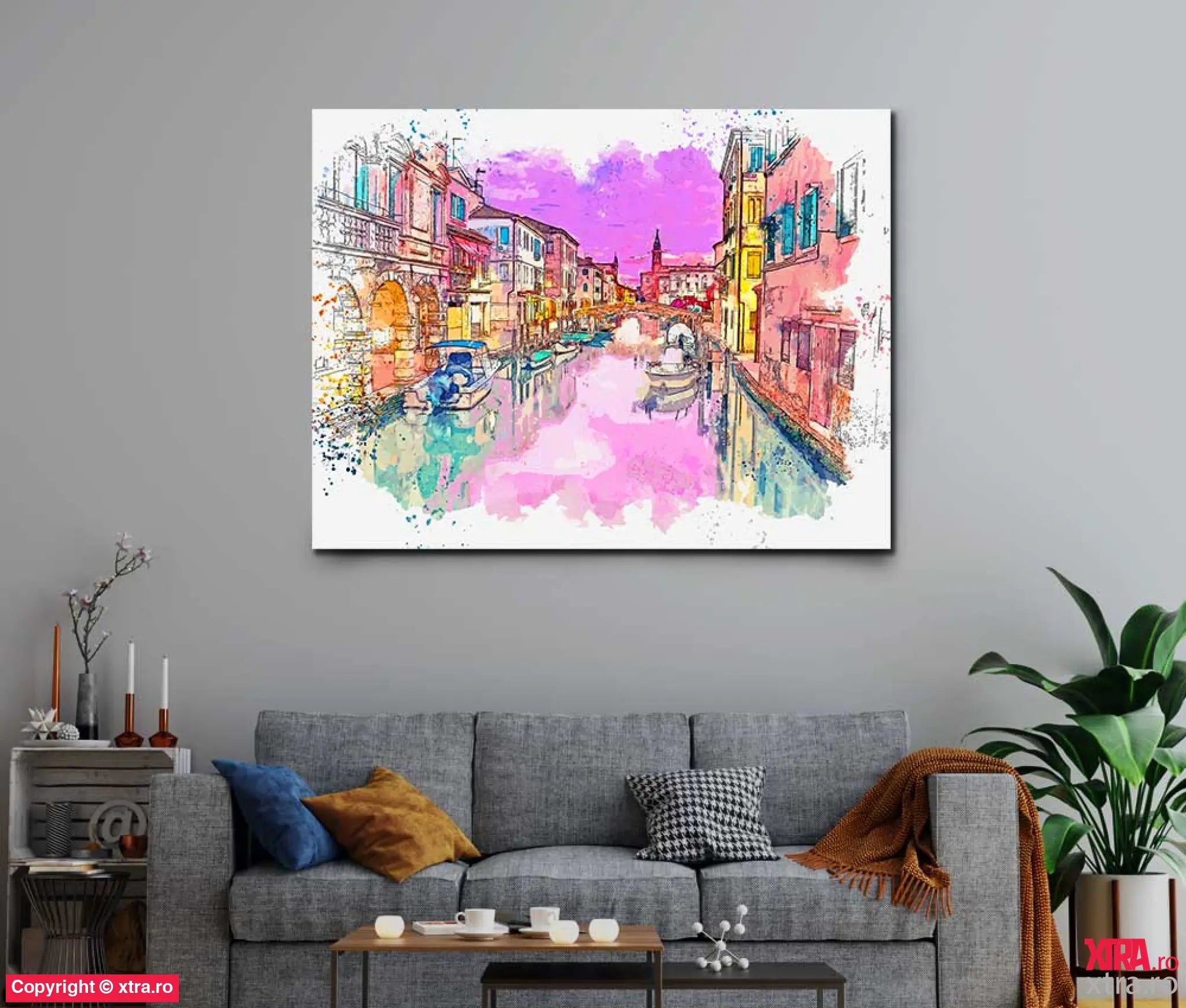 Venice Sketch - Artx Canvas