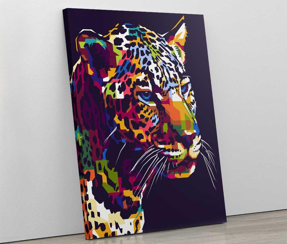 Tablou "Pop Art Leopard" - www.xtraromania.com