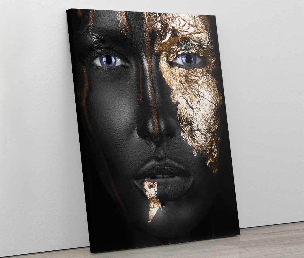 Tablou "Gold Mask" - www.xtraromania.com