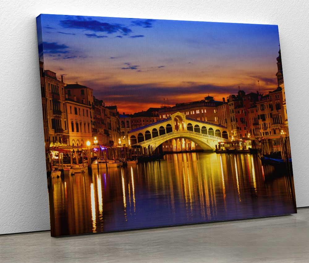 Tablou "Venice Rialto Bridge" - www.xtraromania.com