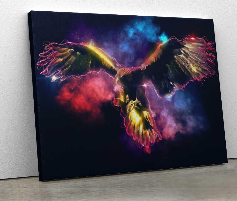 Tablou "Colorful Eagle" - www.xtraromania.com