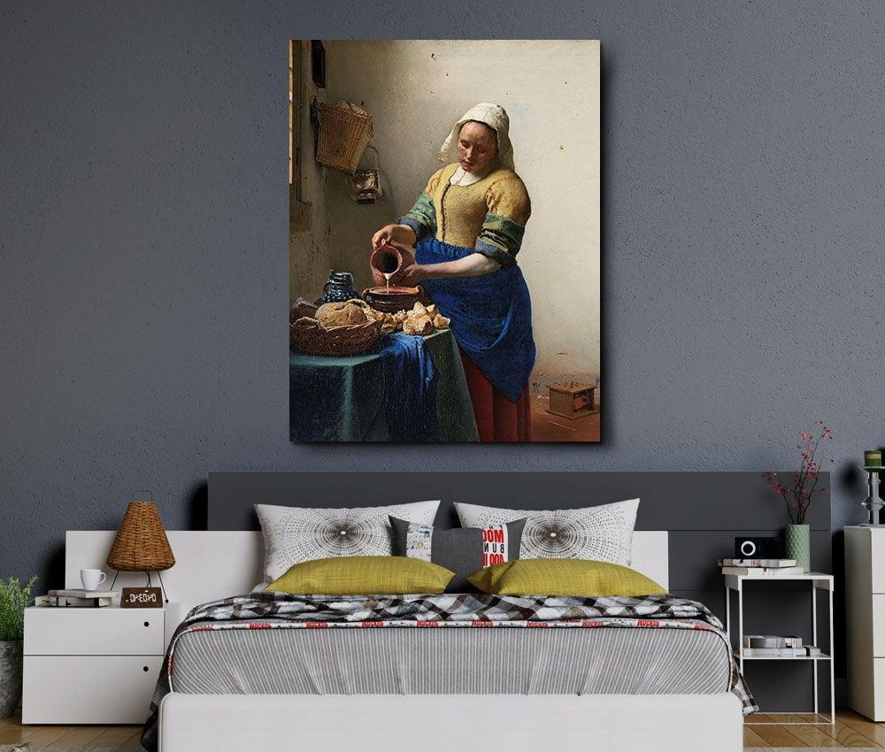 Johannes Vermeer - The Milkmaid - www.xtraromania.com