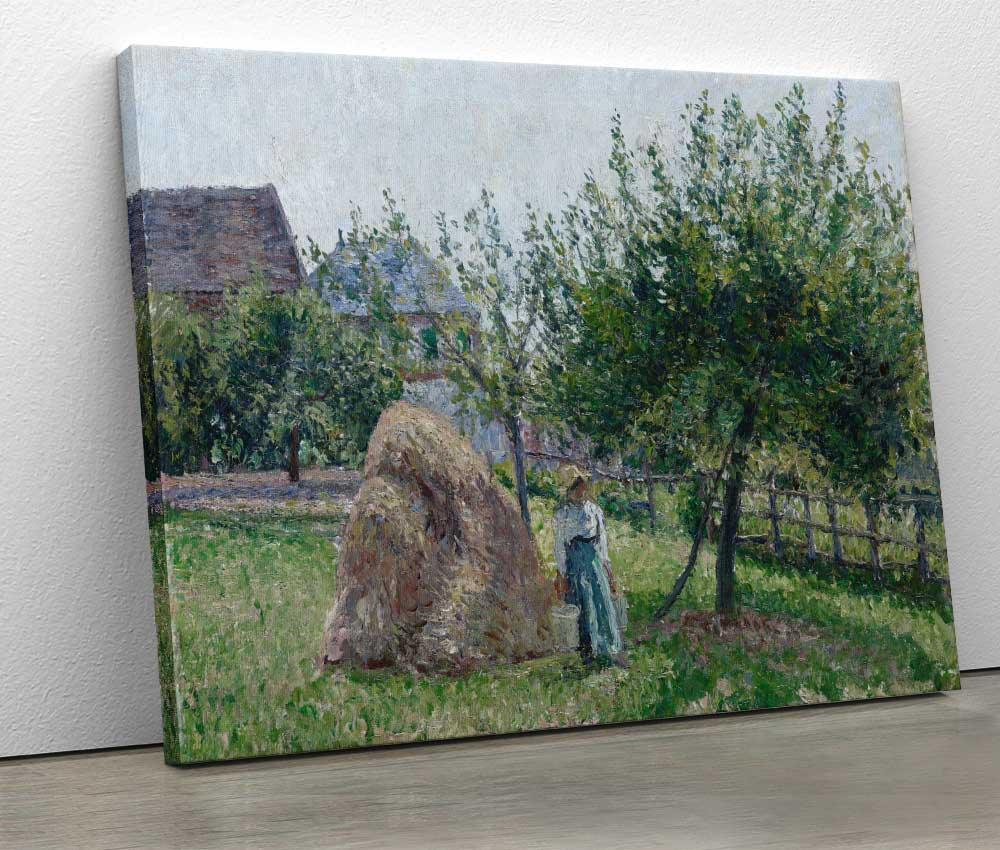 Camille Pissarro - Apple Trees in Eragny - www.xtraromania.com