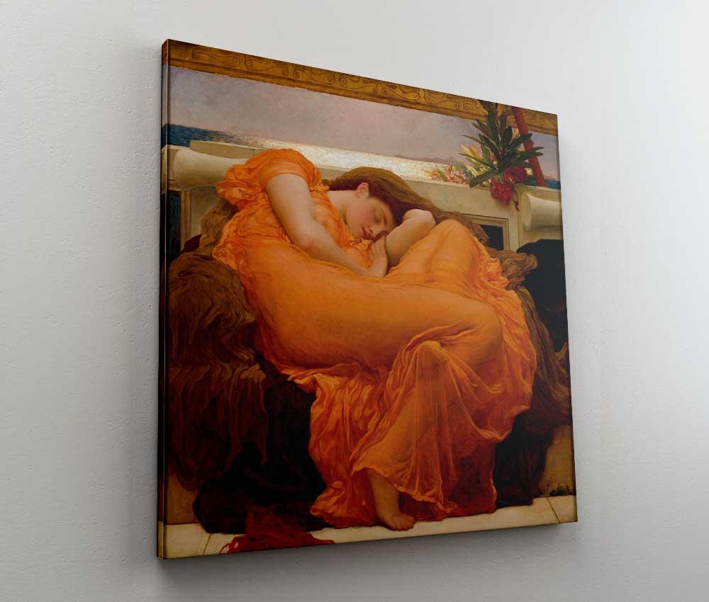 Sir Frederic Leighton - Flaming June - www.xtraromania.com