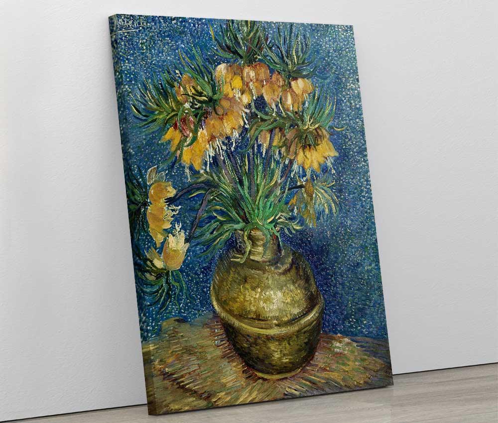 Vincent van Gogh - Imperial Fritillaries in a Copper Vase - www.xtraromania.com