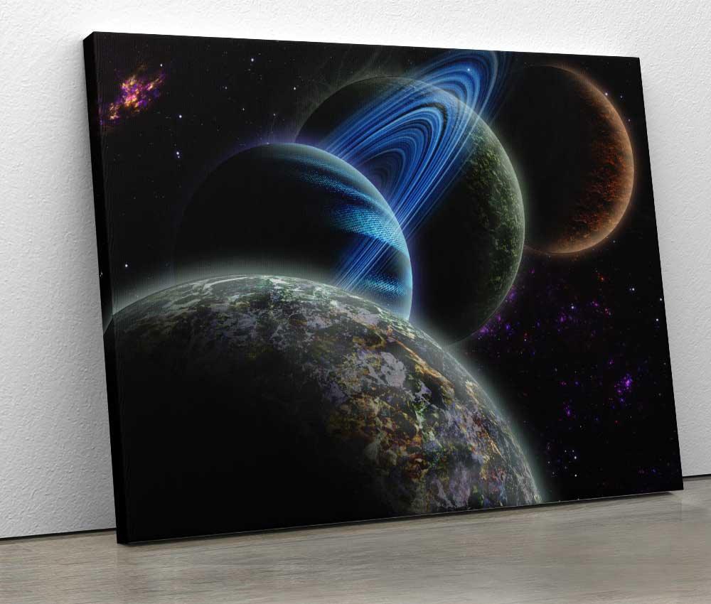 Tablou "Galactic Planets" - www.xtraromania.com