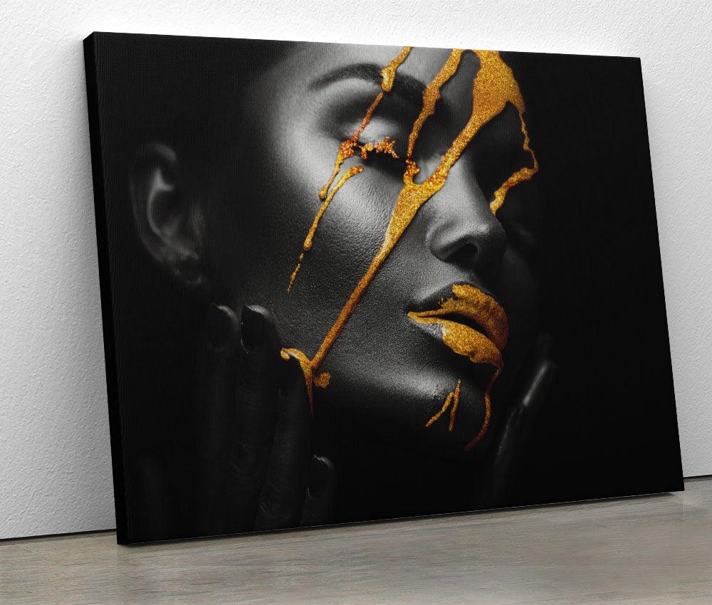 Tablou "Neon Gold" - www.xtraromania.com