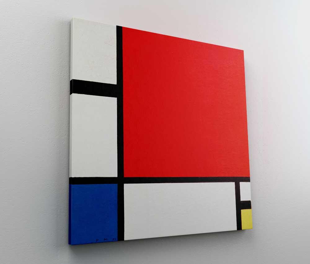 Piet Mondrian - Composition with Red, Blue, and Yellow - www.xtraromania.com